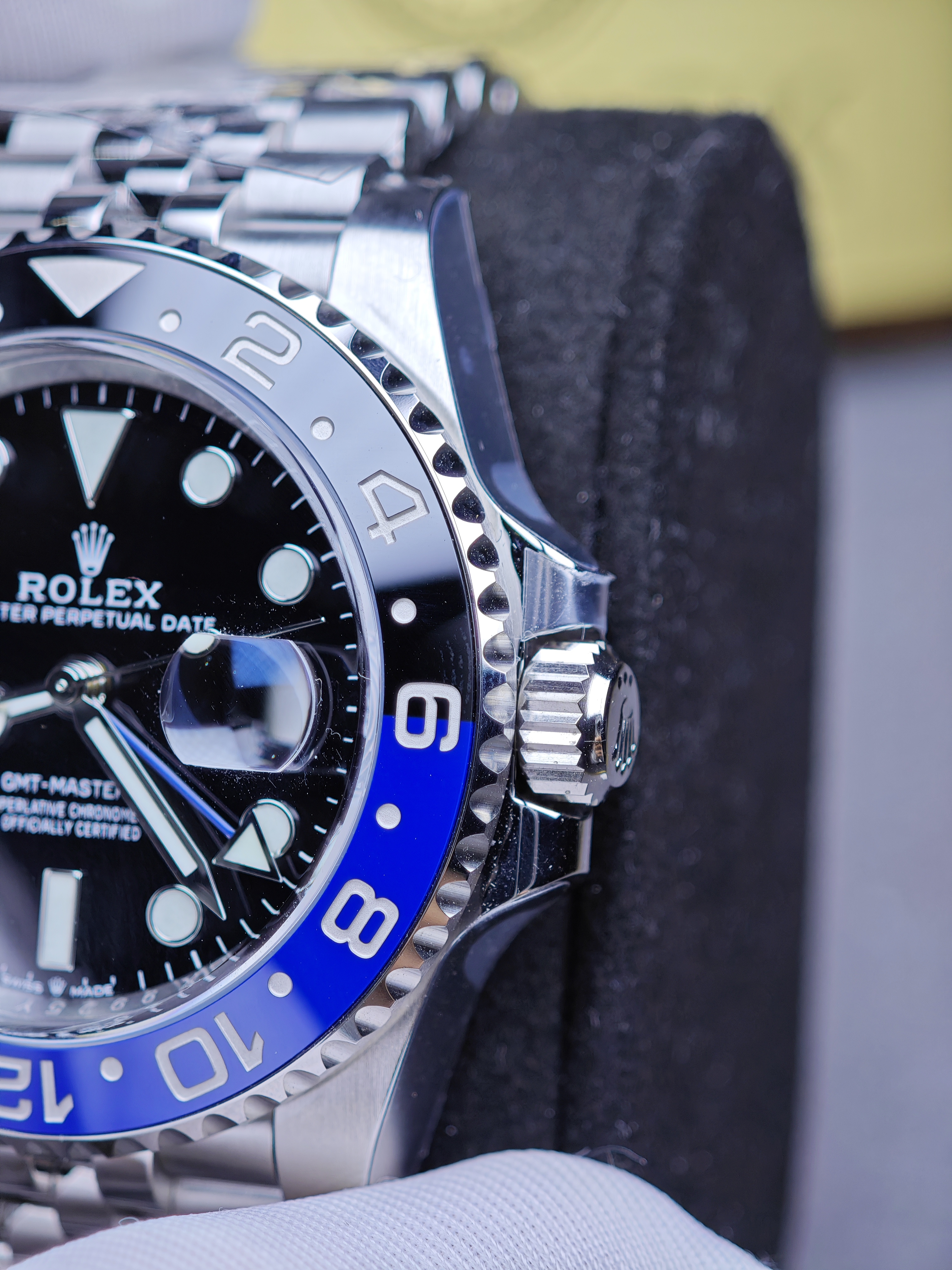 Rolex GMT Master II 126710BLNR Stainless Steel 'BatGirl' (40mm) Super Clone