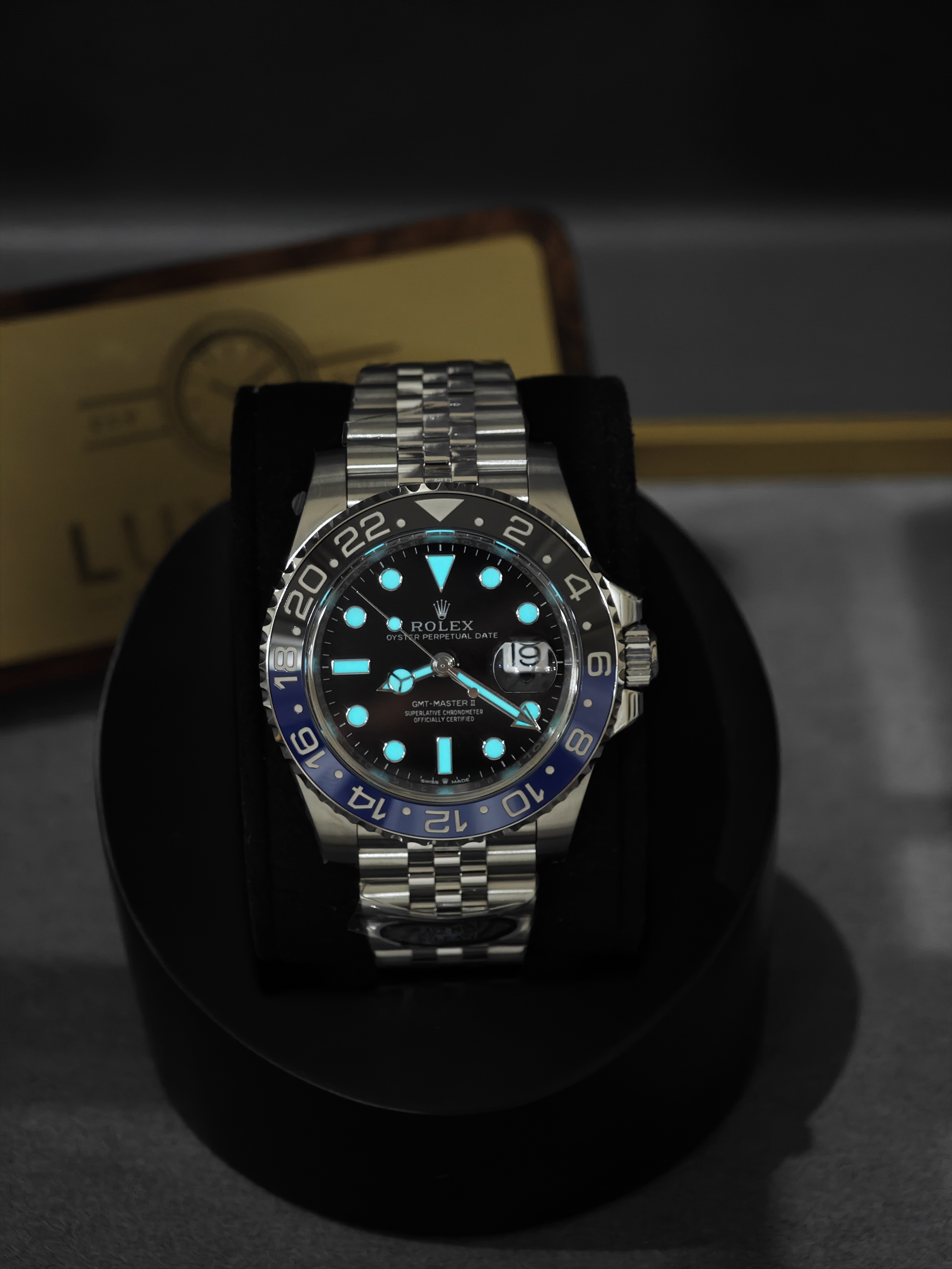 Rolex GMT Master II 126710BLNR Stainless Steel 'BatGirl' (40mm) Super Clone