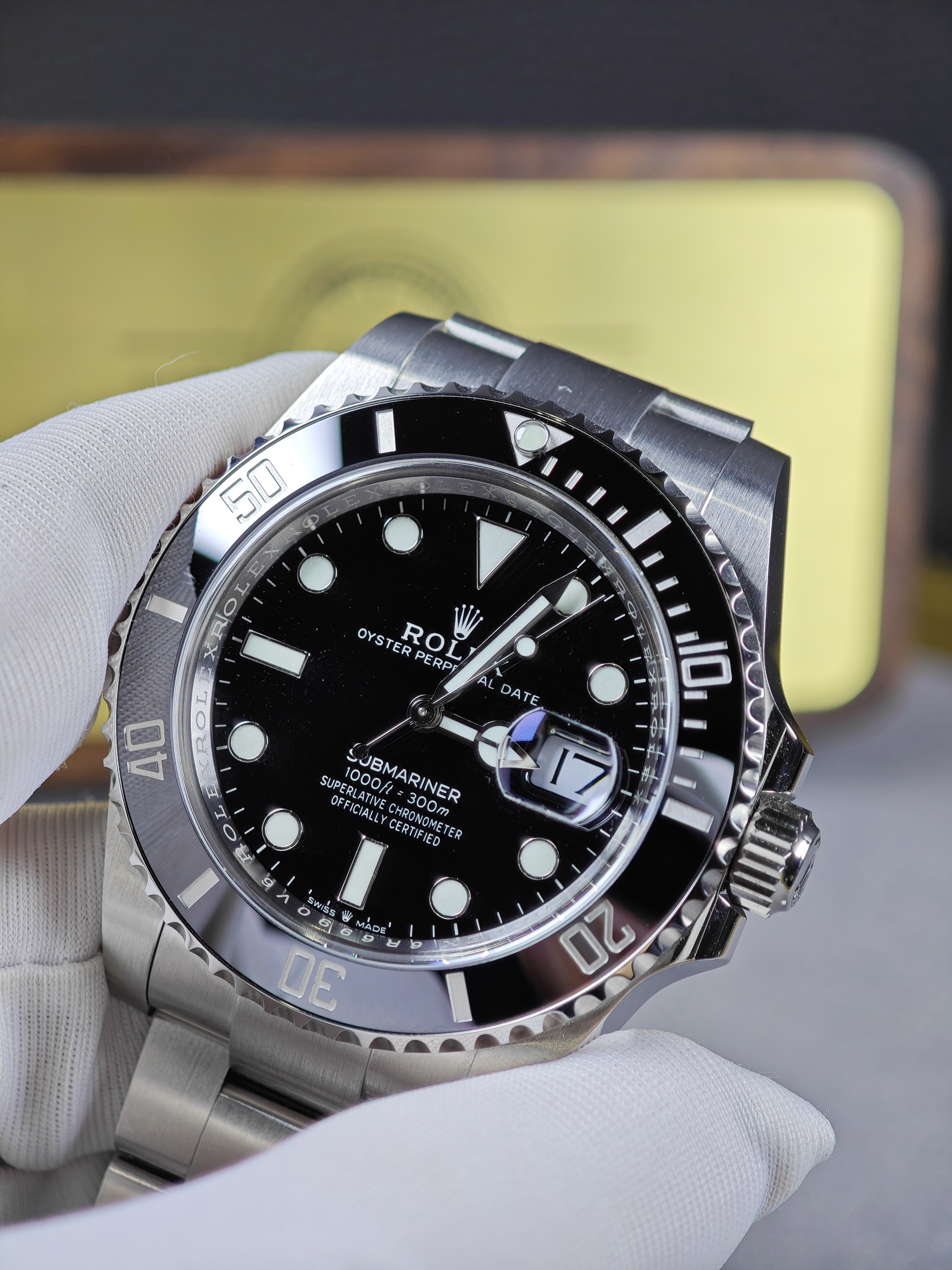 Rolex Submariner m126610LN black Dial 41mm Super Clone