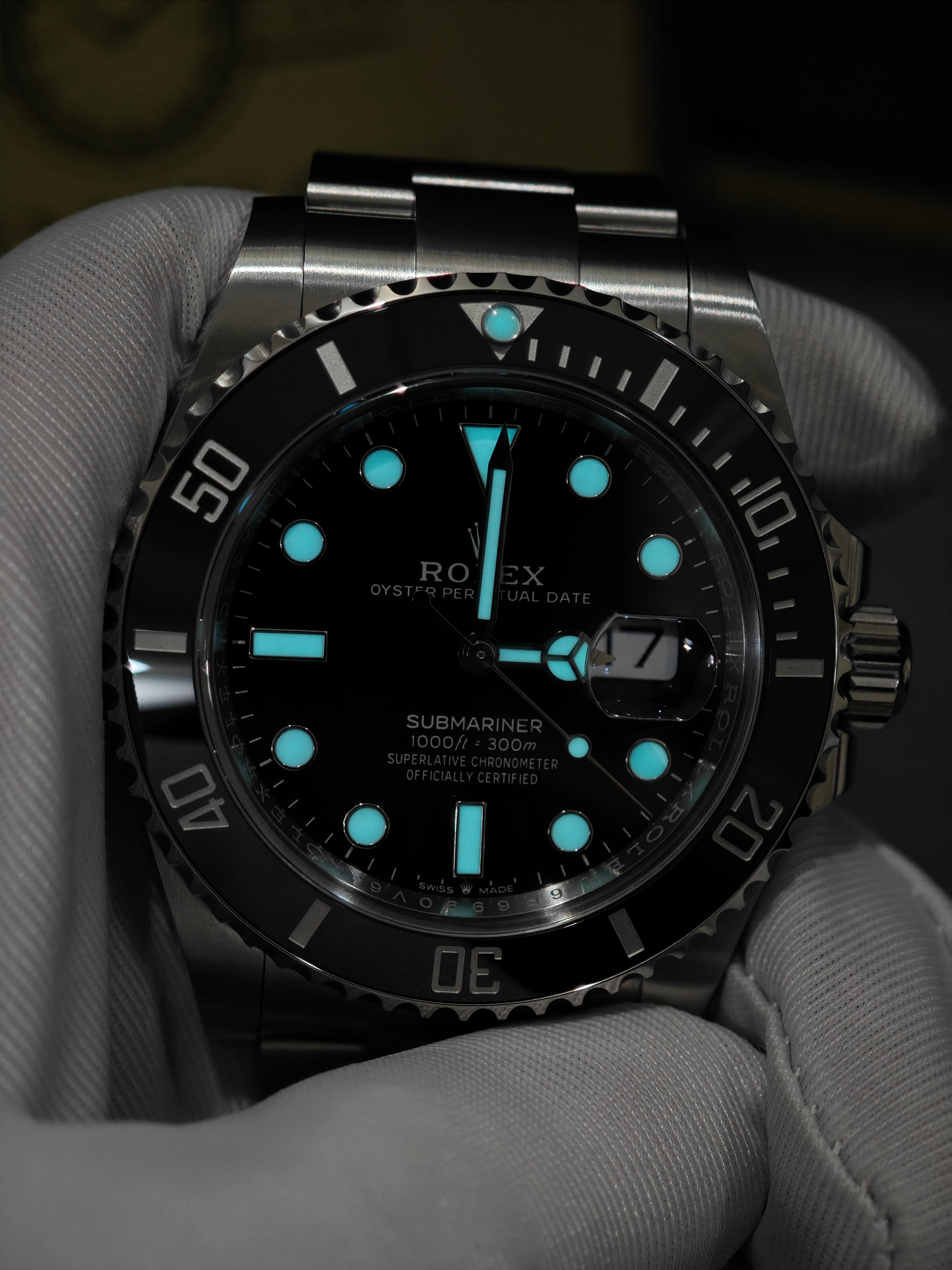 Rolex Submariner m126610LN black Dial 41mm Super Clone