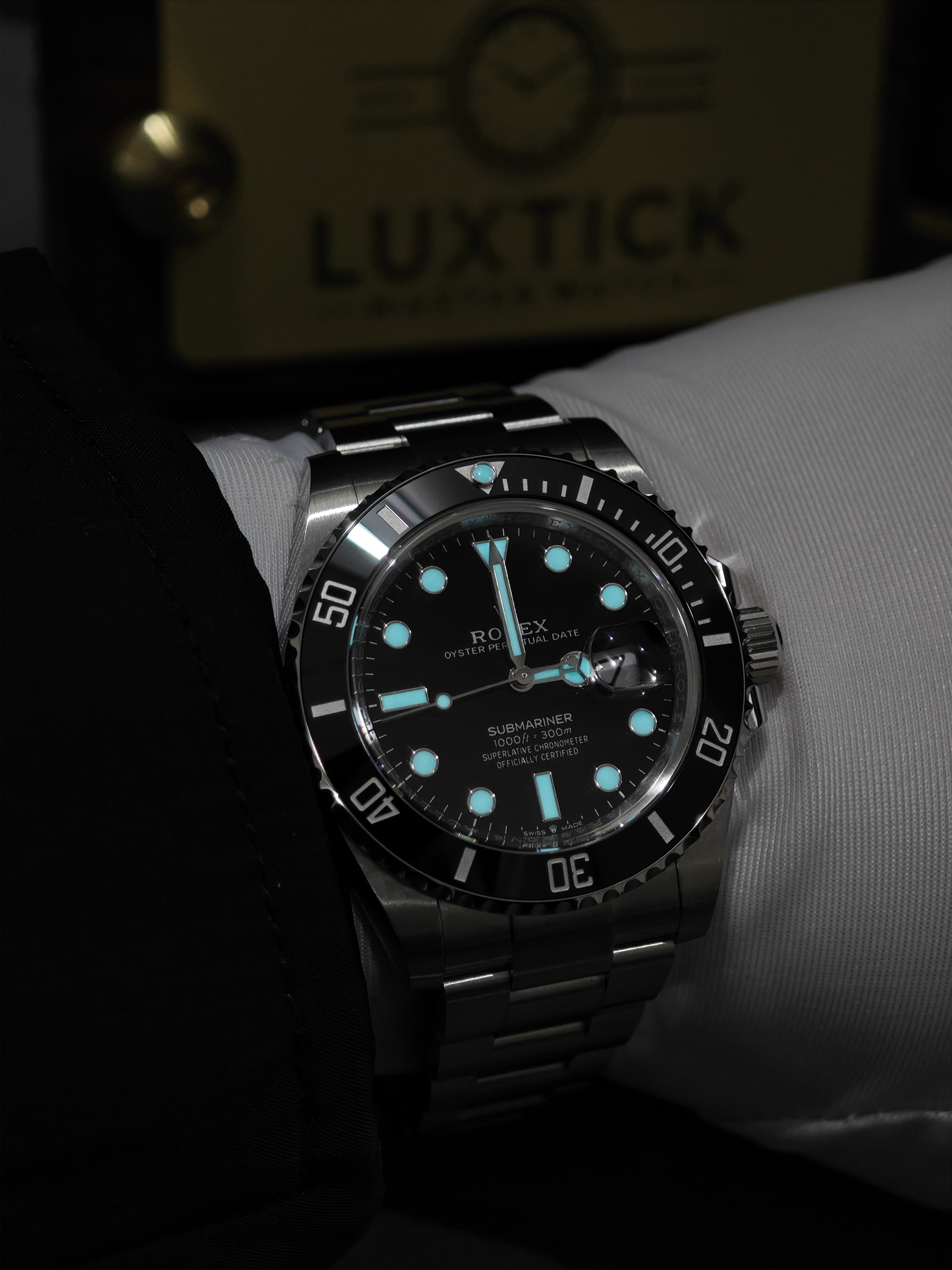 Rolex Submariner m126610LN black Dial 41mm Super Clone