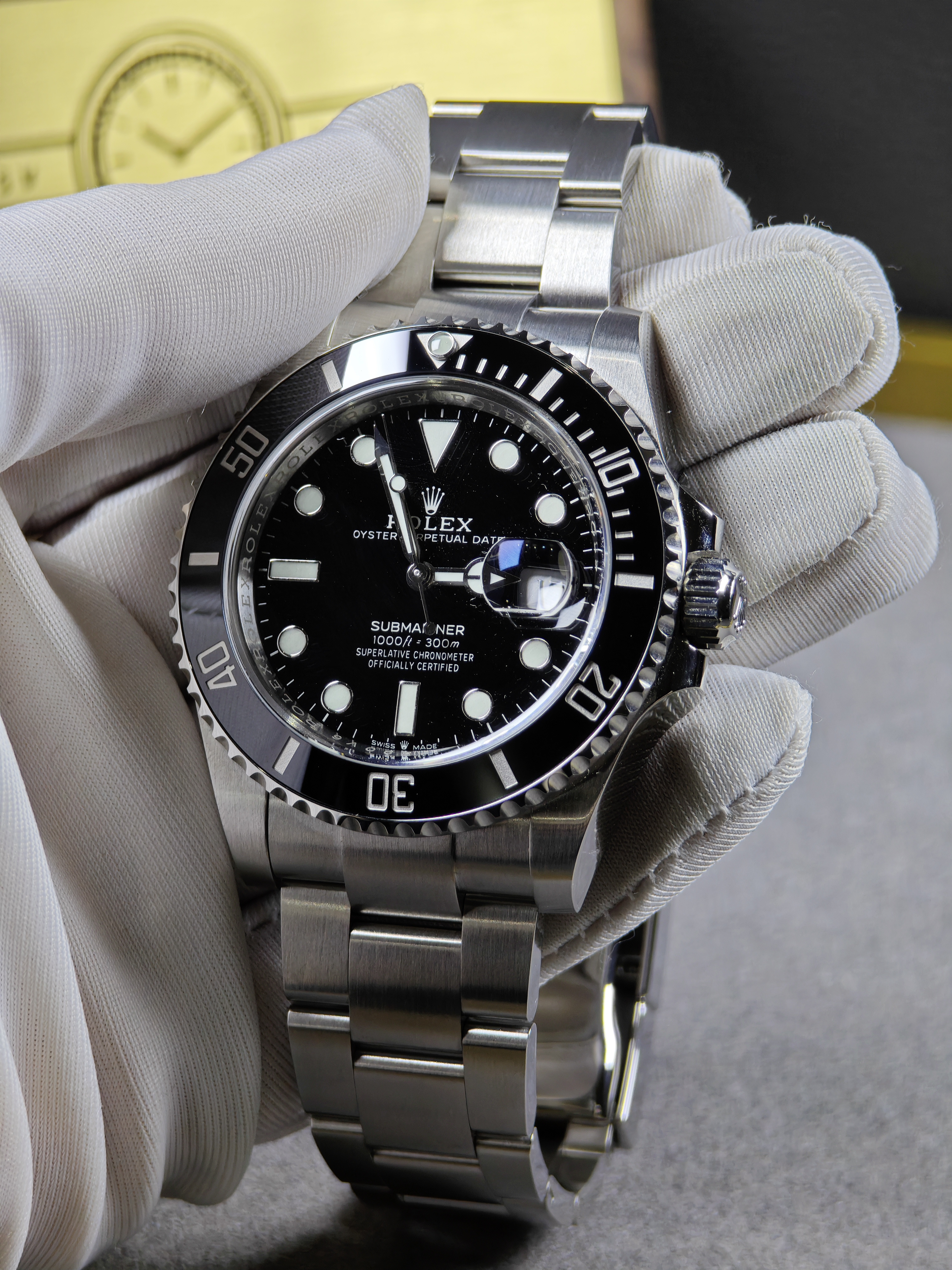 Rolex Submariner m126610LN black Dial 41mm Super Clone