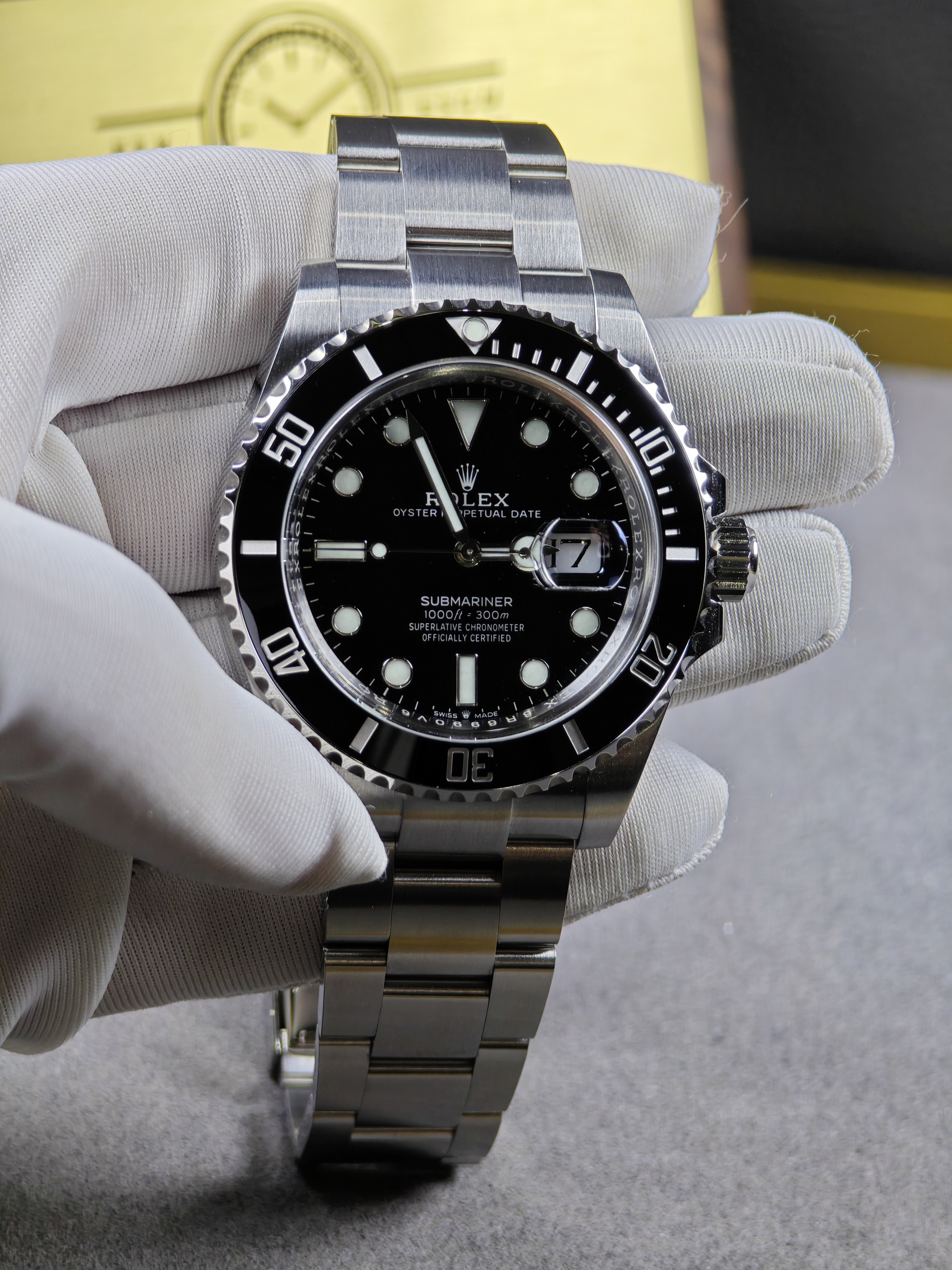Rolex Submariner m126610LN black Dial 41mm Super Clone