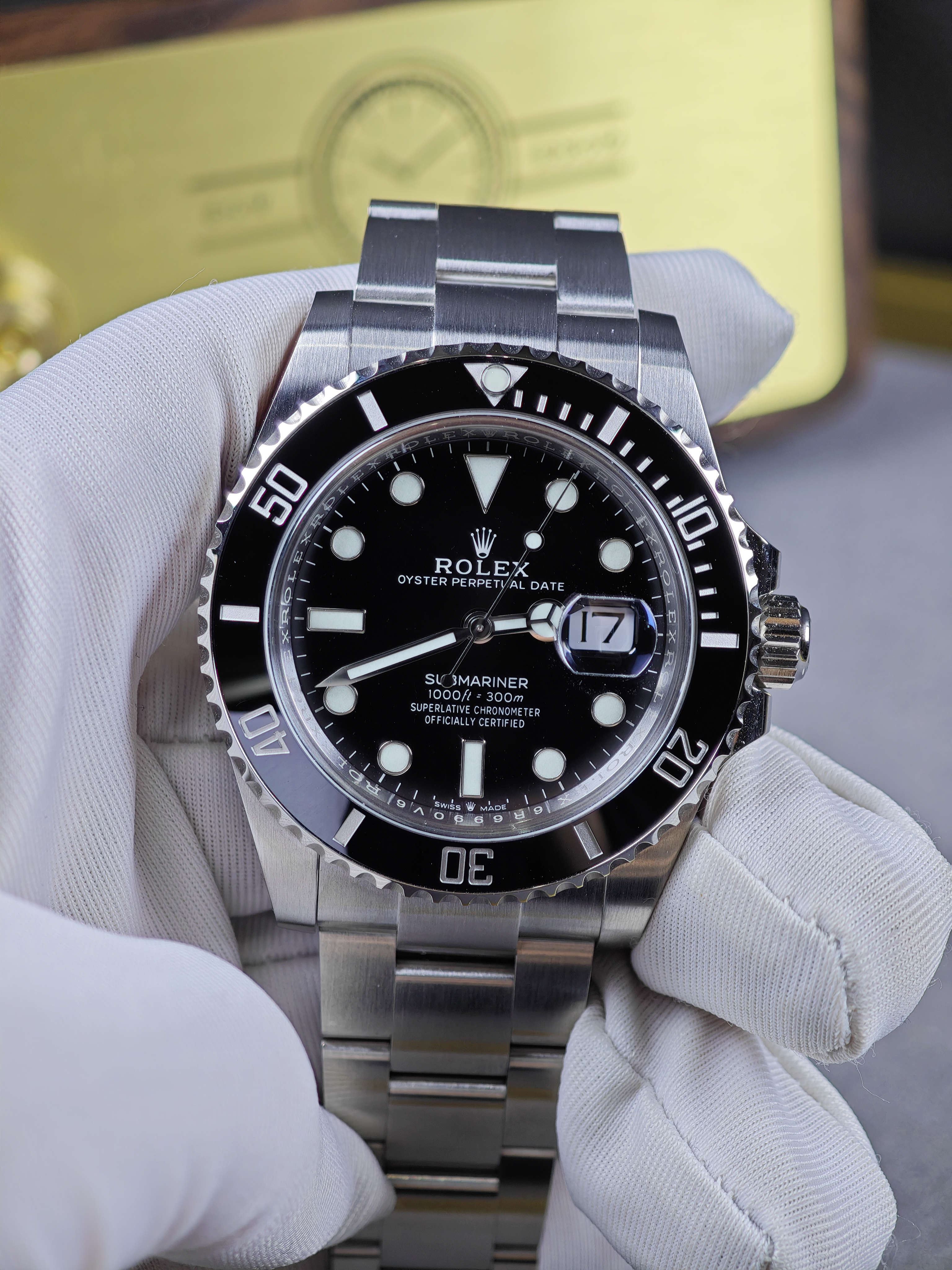 Rolex Submariner m126610LN black Dial 41mm Super Clone