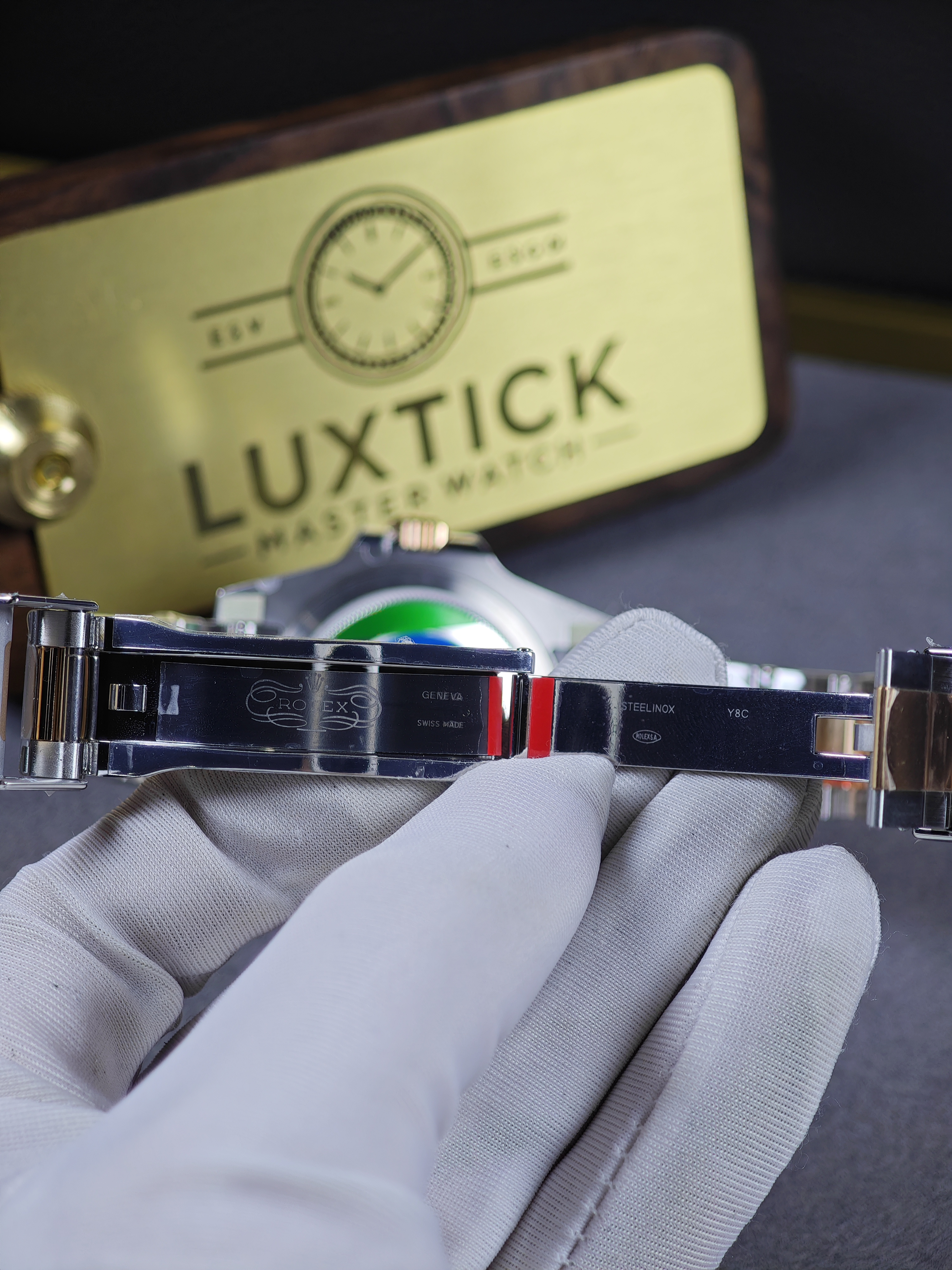 Rolex GMT Master II 126711CHNR Root Beer steel and rose gold 40mm Super Clone