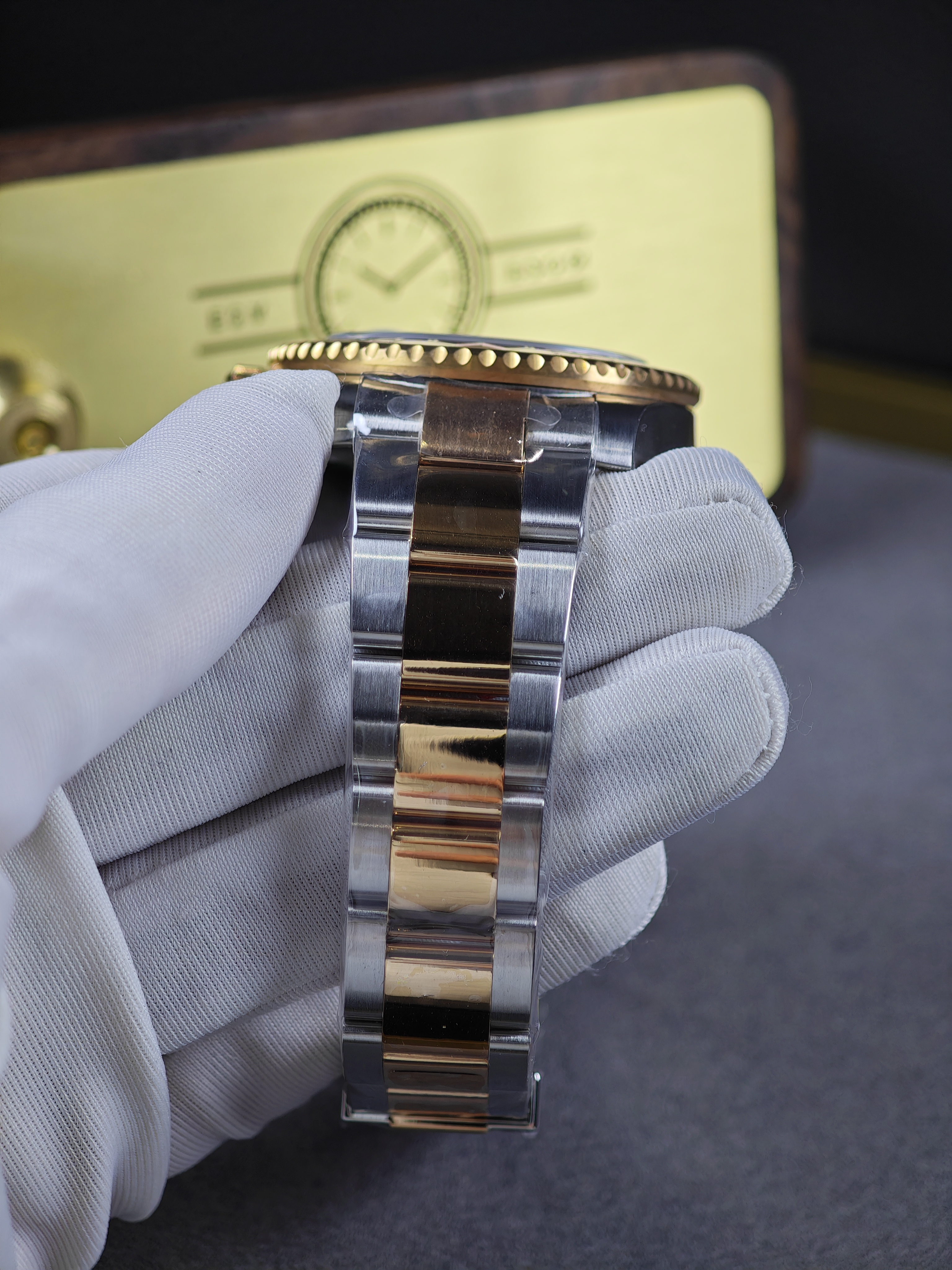 Rolex GMT Master II 126711CHNR Root Beer steel and rose gold 40mm Super Clone