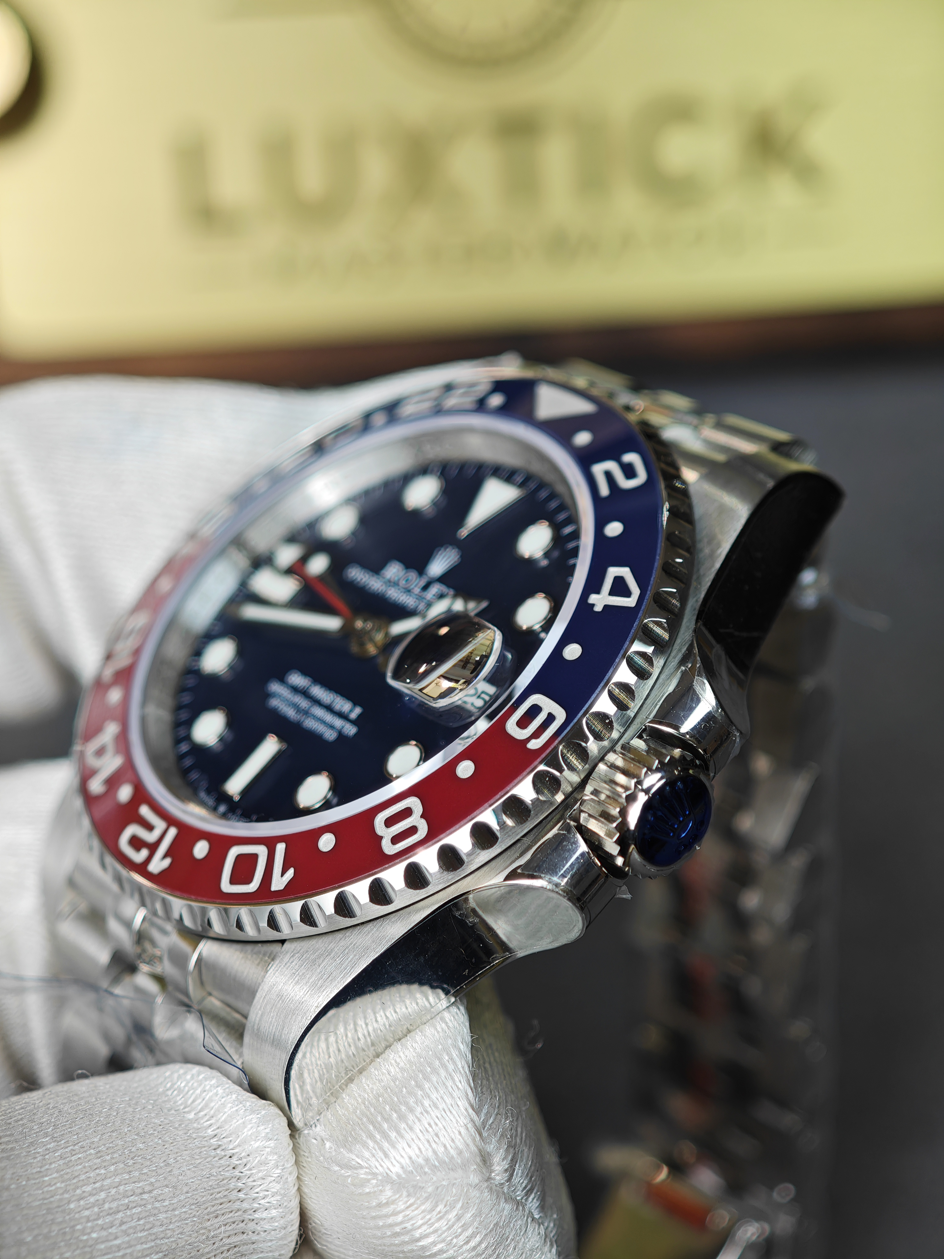 Super Clone Rolex 1:1 GMT Master  m126719blro-0003 3285 Movement Watches