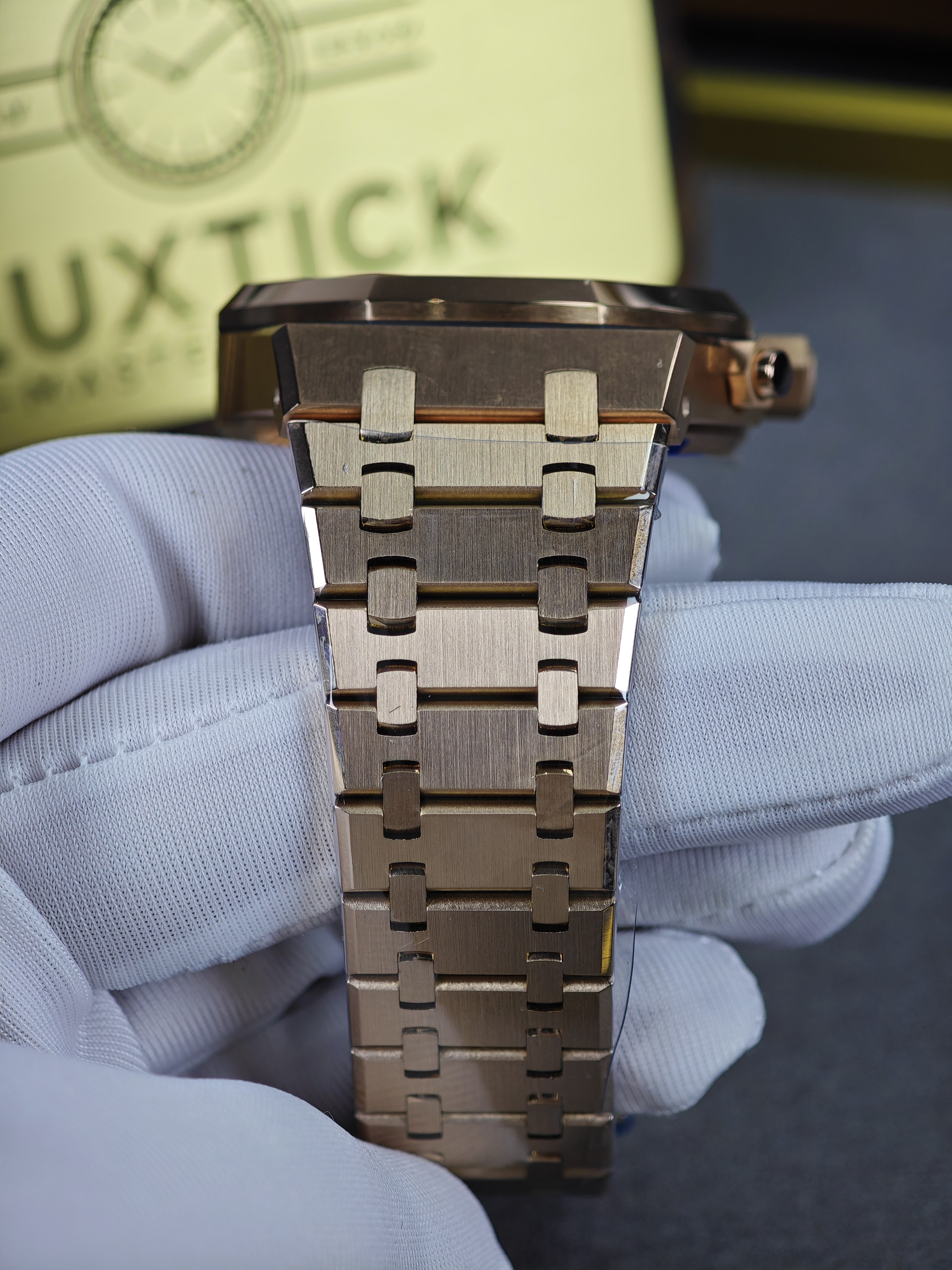 Audemars Piguet Super Clone 1:1 Royal Oak Chronograph 26240 Watches - 41mm rose gold with black dial