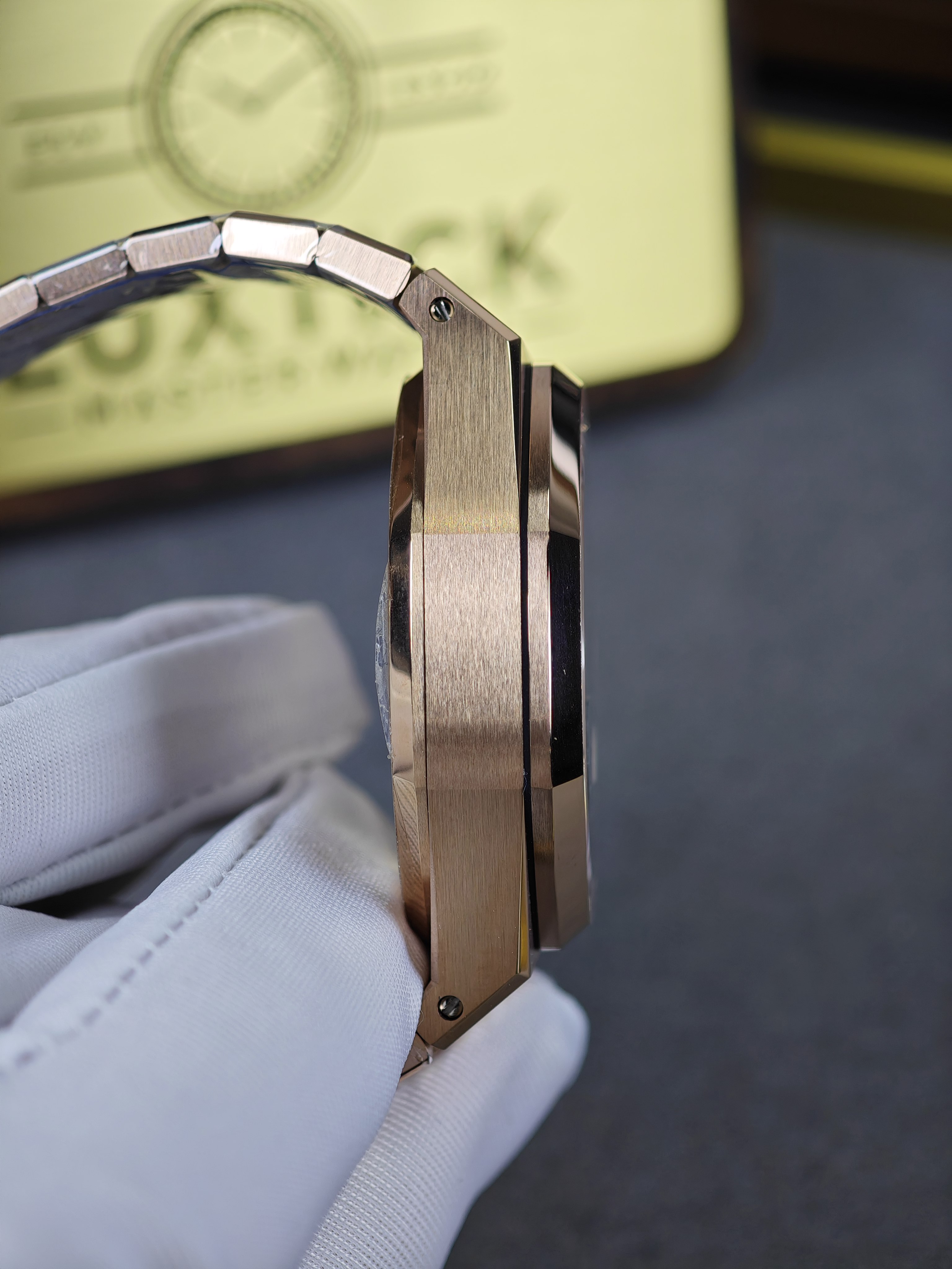 Audemars Piguet Super Clone 1:1 Royal Oak Chronograph 26240 Watches - 41mm rose gold with black dial