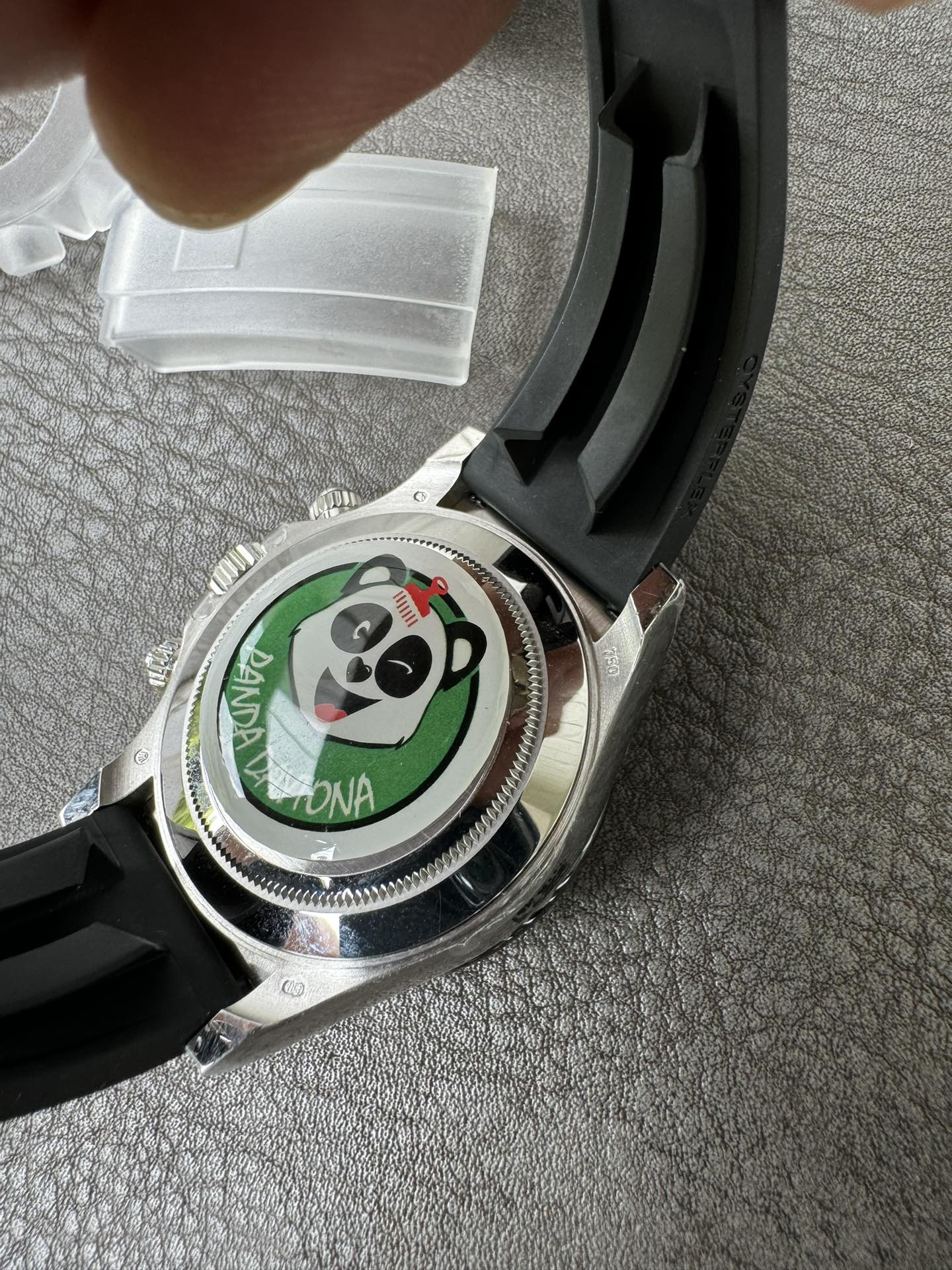 Super Clone Rolex 1:1 Daytona 116519LN Meteorite Dial Ceramic Bezel Oysterflex | 4130 Movement