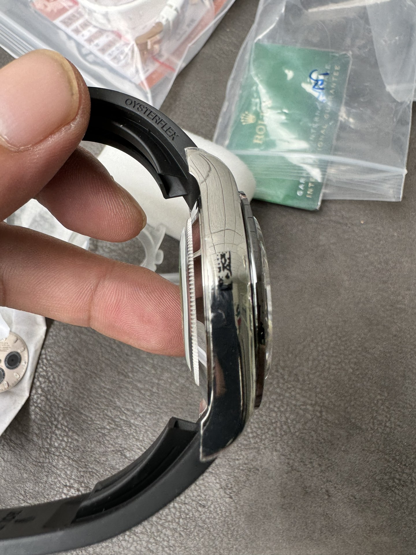 Super Clone Rolex 1:1 Daytona 116519LN Meteorite Dial Ceramic Bezel Oysterflex | 4130 Movement