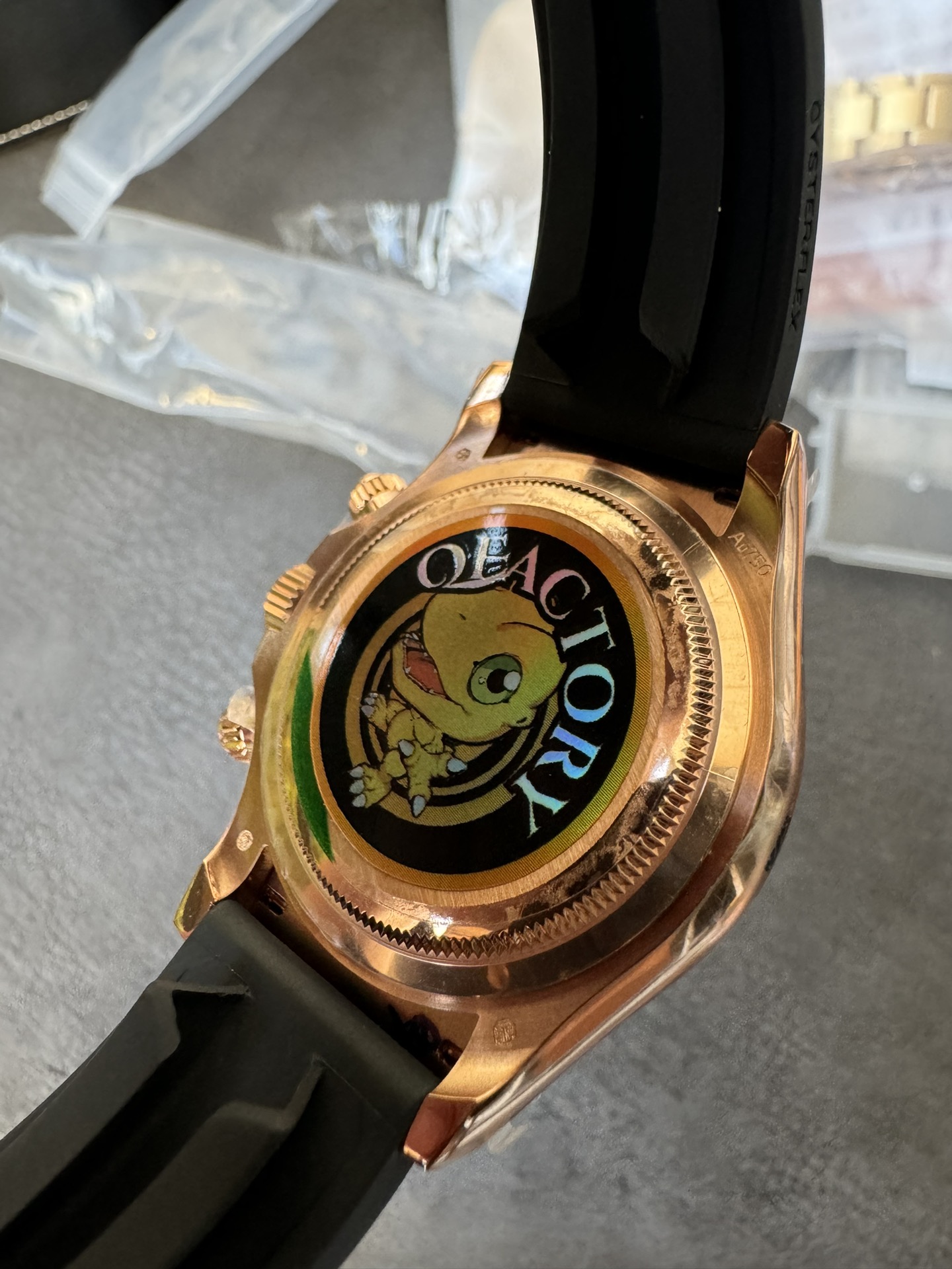 Super Clone Rolex 1:1 Daytona 116515LN Meteorite Dial Everose Gold | 4130 Movement