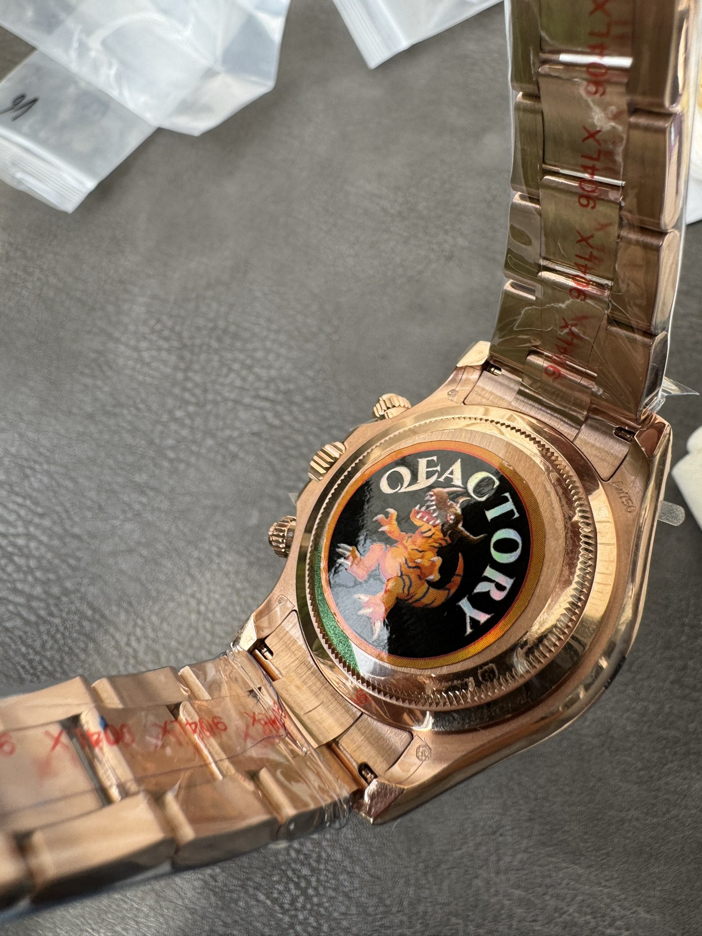 Super Clone Rolex 1:1 Daytona 116505 Everose Gold Pink Dial – 4131 Movement