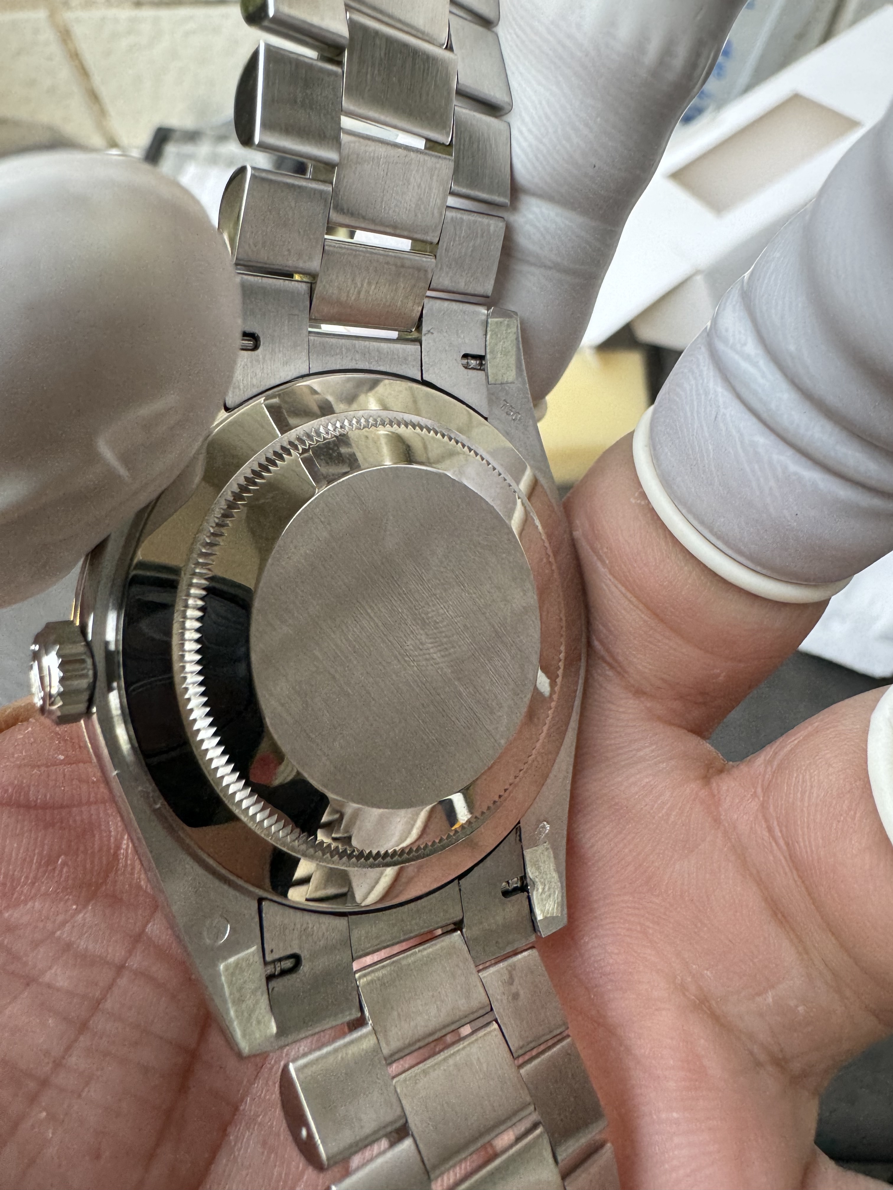 Super Clone Rolex 1:1 Day-Date 228239 Rainbow Markers Full Diamond Pave Dial Watch