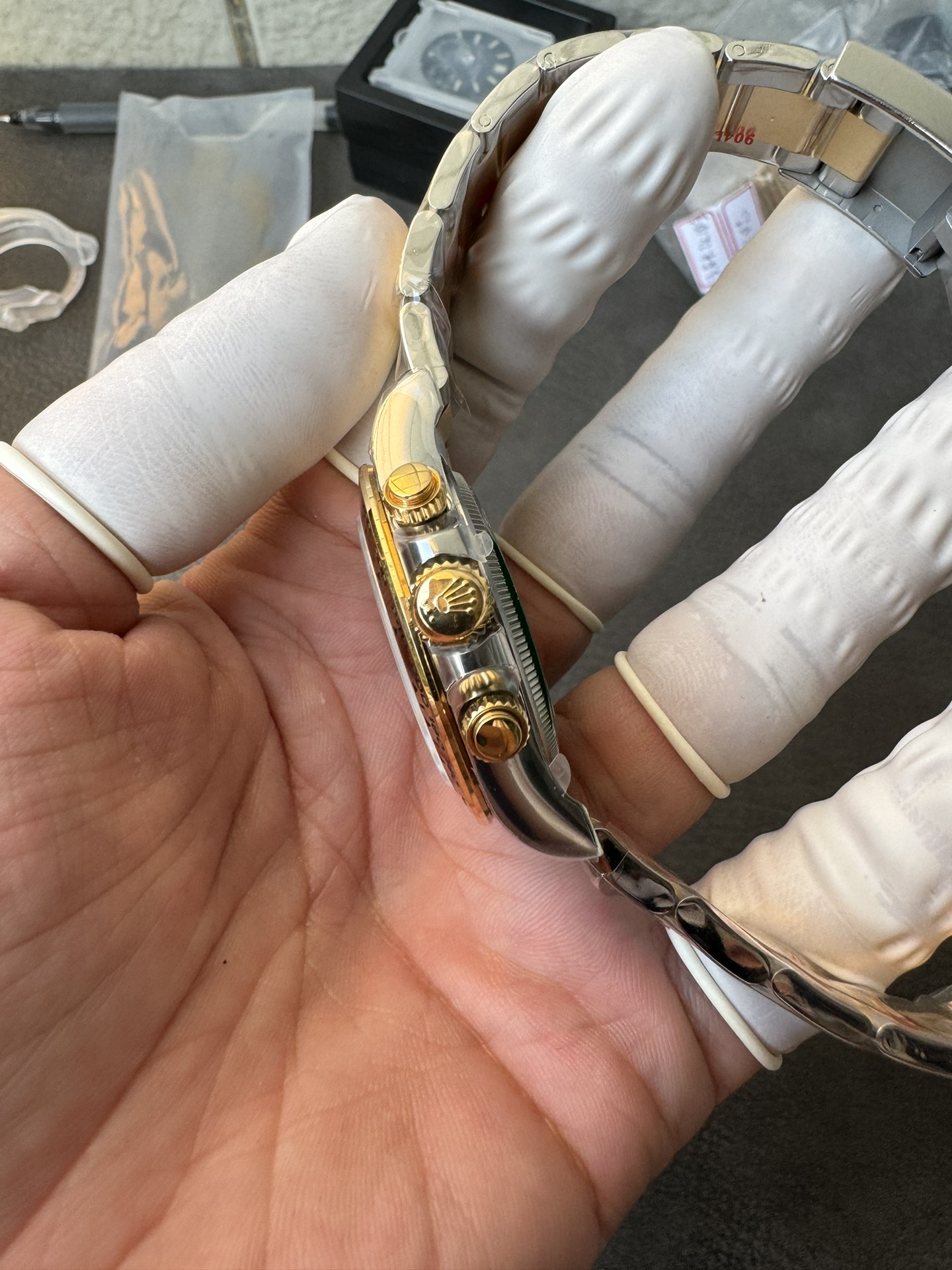 Super Clone Rolex 1:1 Daytona 116503 Black Dial Two-Tone Gold  4131 Movement