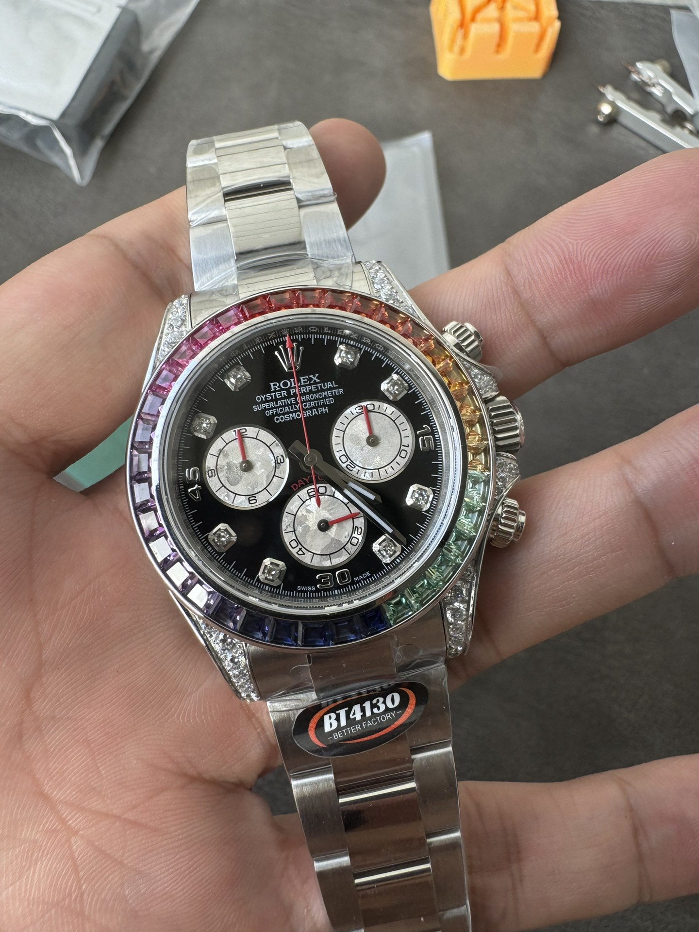 Super Clone Rolex 1:1 Daytona  4130 Movement 116599 RBOW Watches