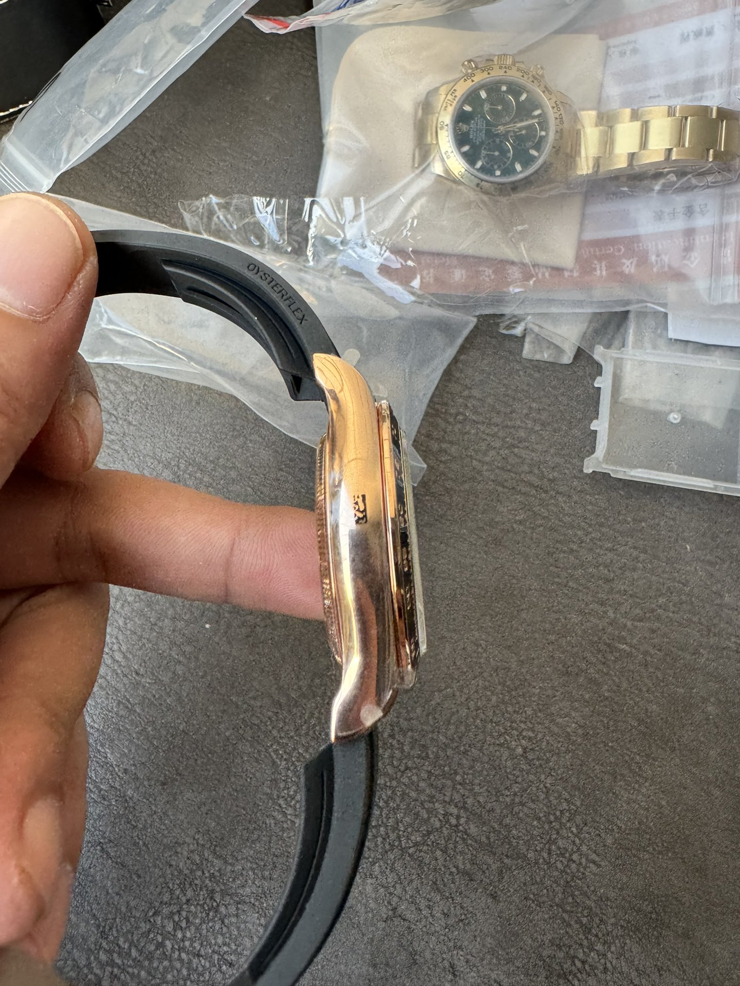 Super Clone Rolex 1:1 Daytona 116515LN Meteorite Dial Everose Gold | 4130 Movement