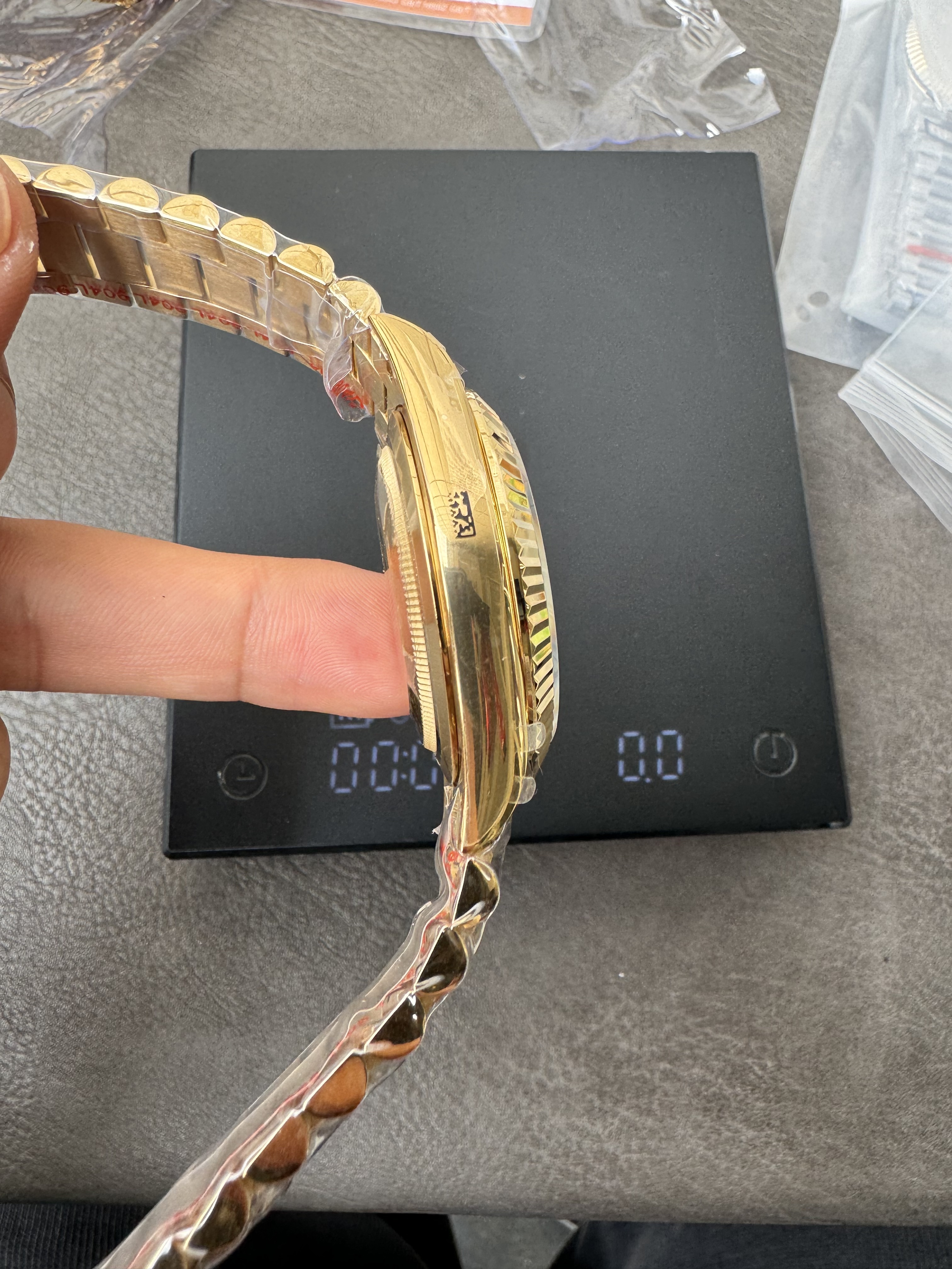 Super Clone Rolex Day-Date 40mm – Iconic Green Dial with Gold President Bracelet