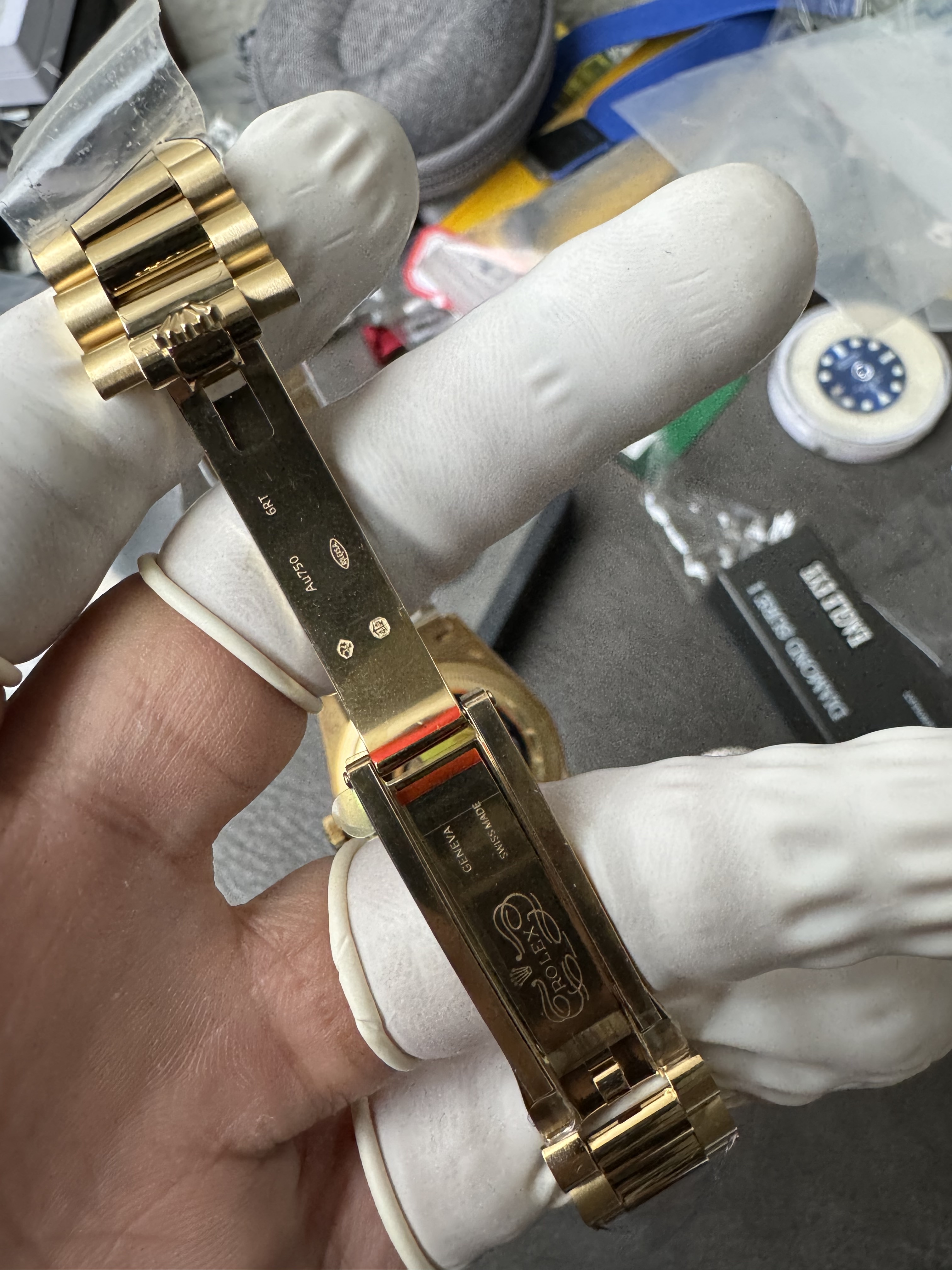 Luxury Gold Day-Date 40mm | Champagne Dial & Diamond Bezel | 1:1 Super Clone