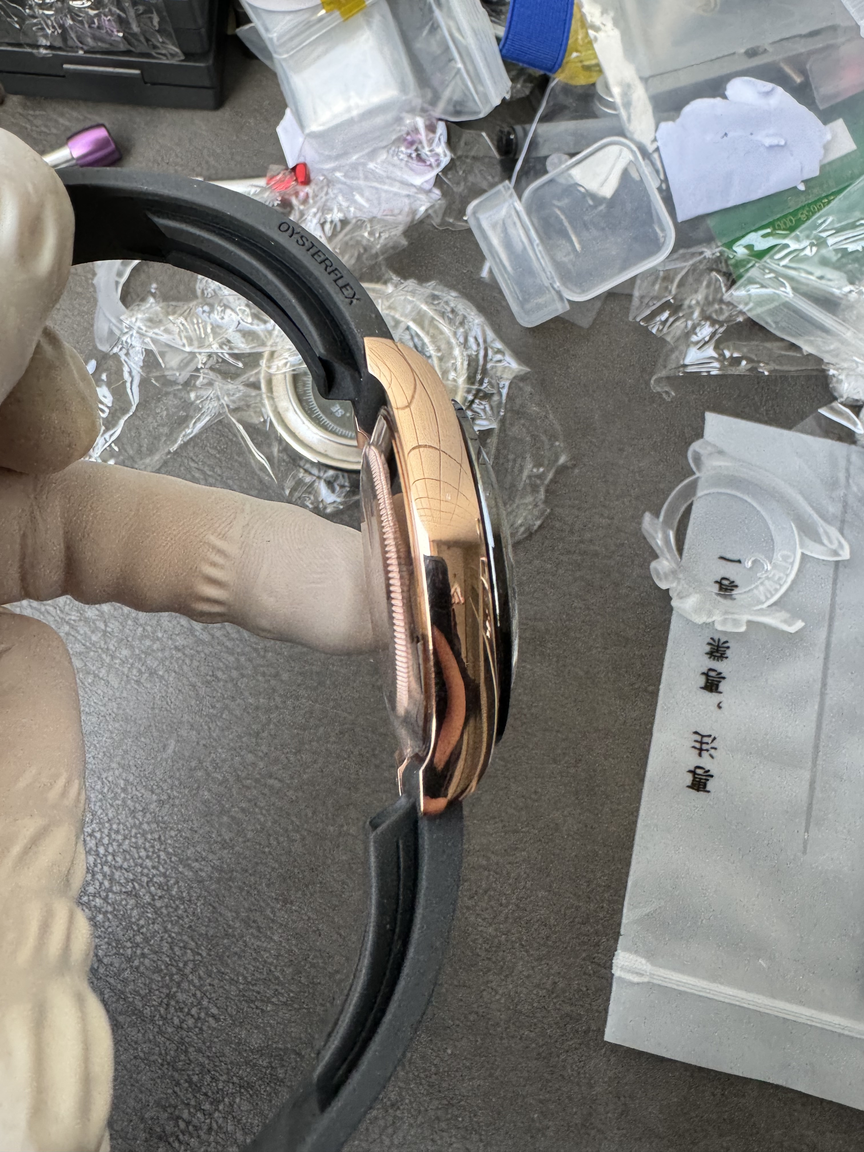 Super Clone Rolex 1:1 Daytona 116515LN Chocolate Dial 4130 Movement – Rose Gold on Oysterflex