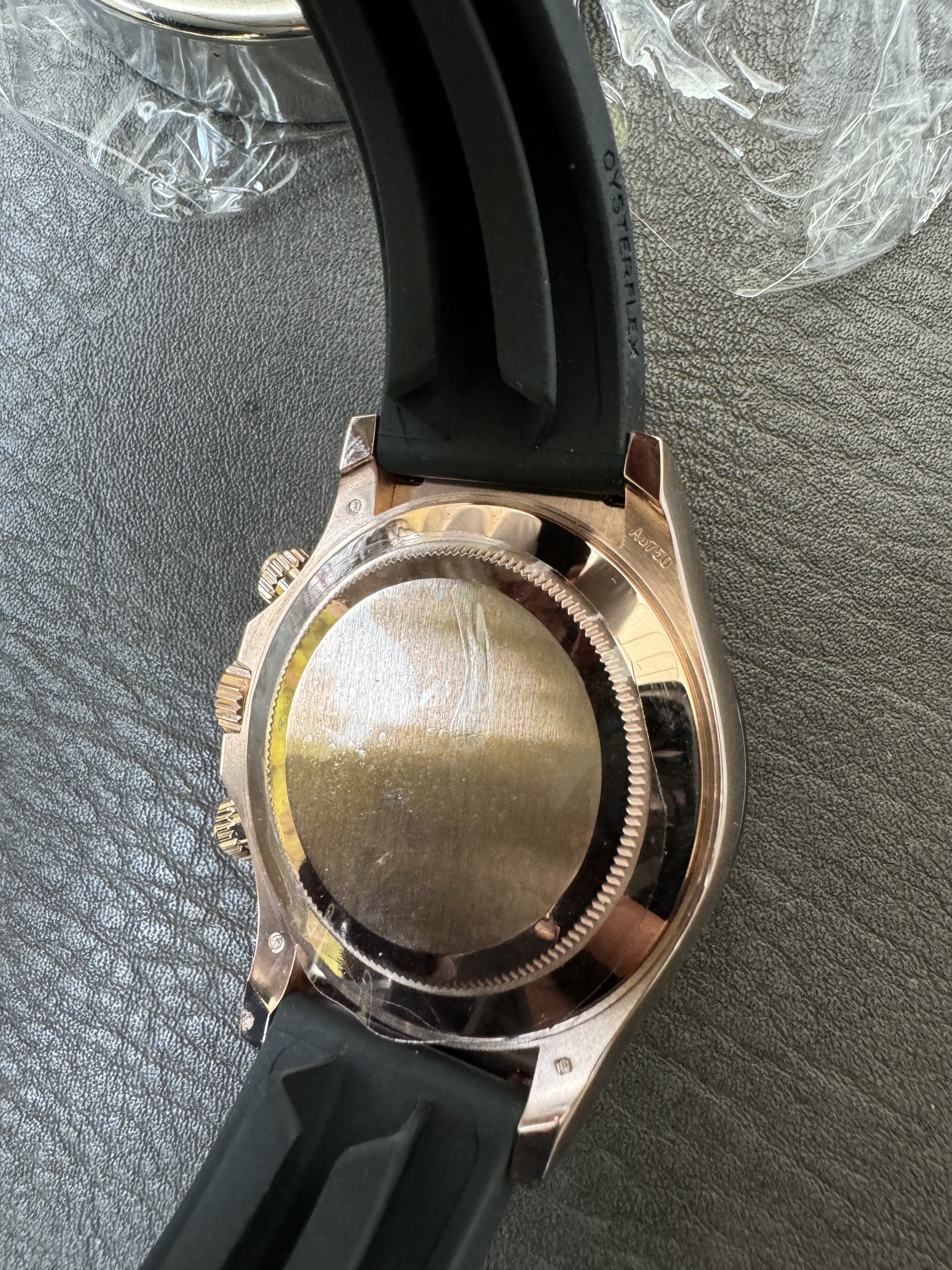 Super Clone Rolex 1:1 Daytona 116515LN Chocolate Dial 4130 Movement – Rose Gold on Oysterflex