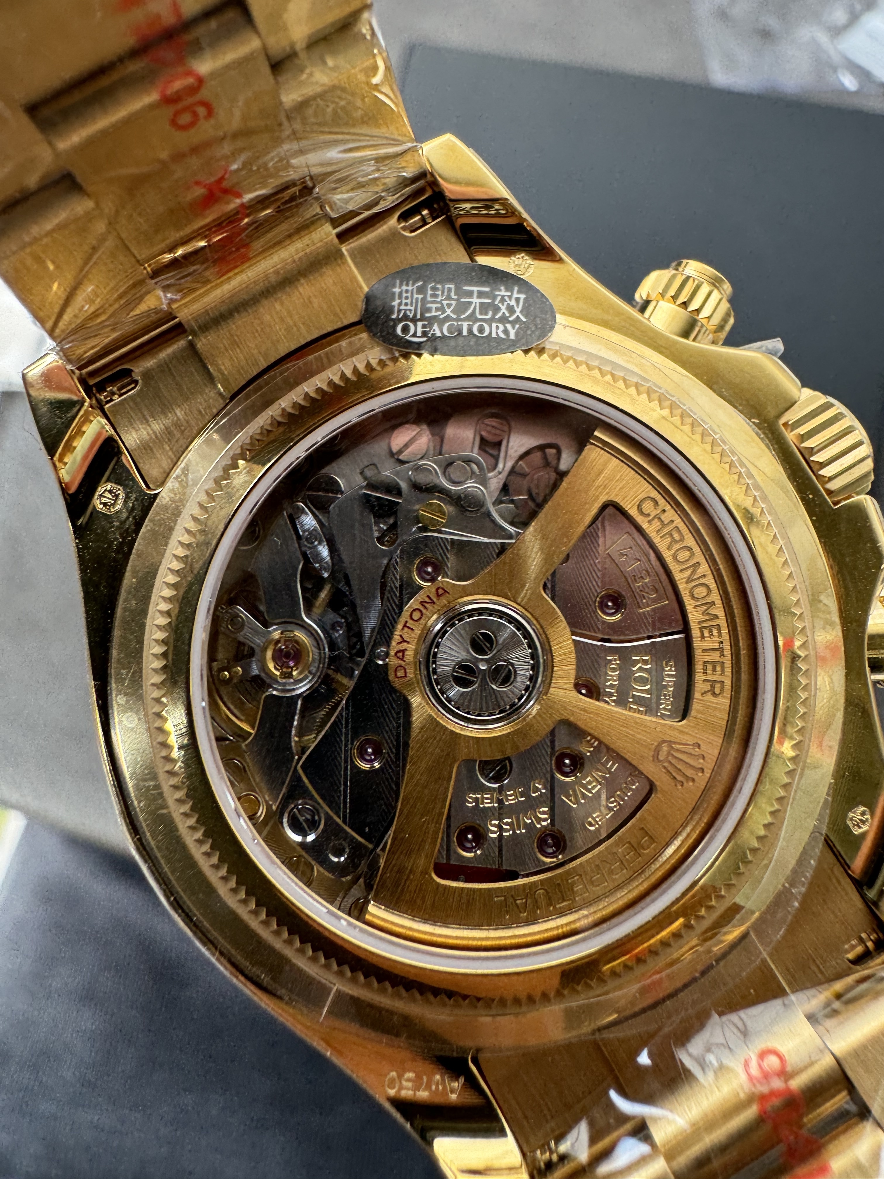 Rolex Super Clone Watches 1:1 Le Mans Daytona 100 Years Anniversary 18K Gold 4132 Movement