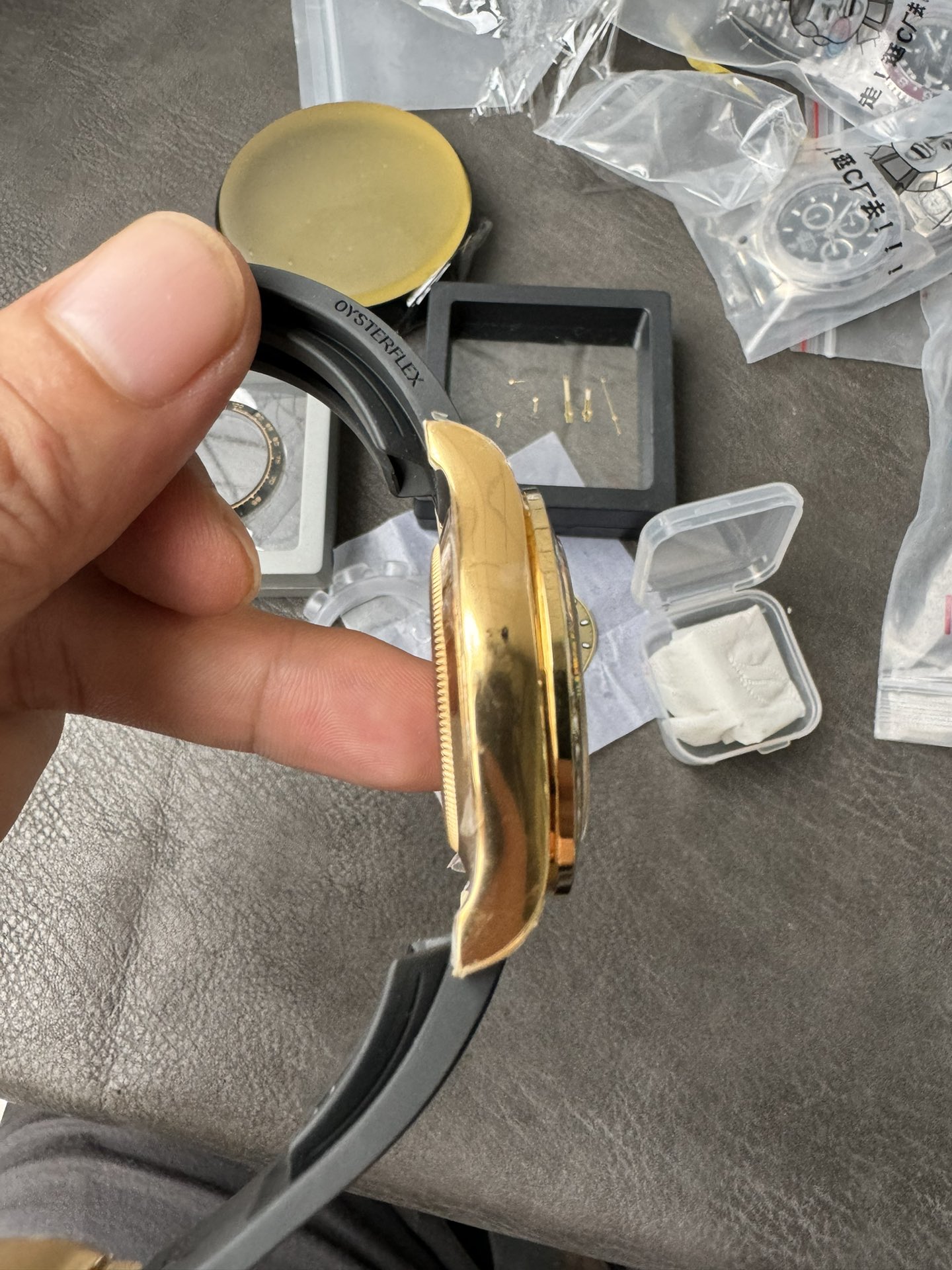 Super Clone Rolex 1:1 Daytona 116588TBR Eye of the Tiger Tiger Dial with Baguette Diamonds