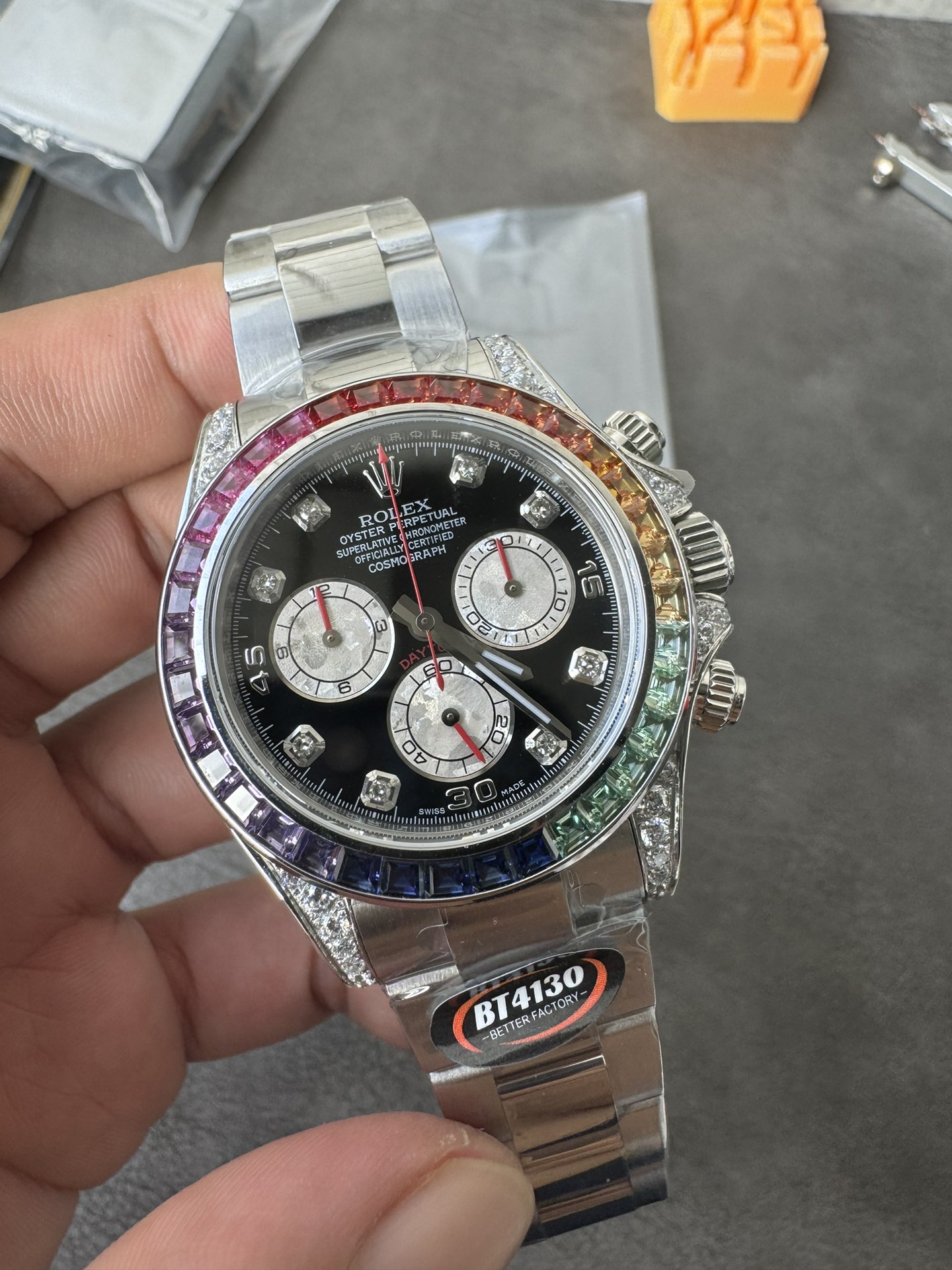 Super Clone Rolex 1:1 Daytona  4130 Movement 116599 RBOW Watches