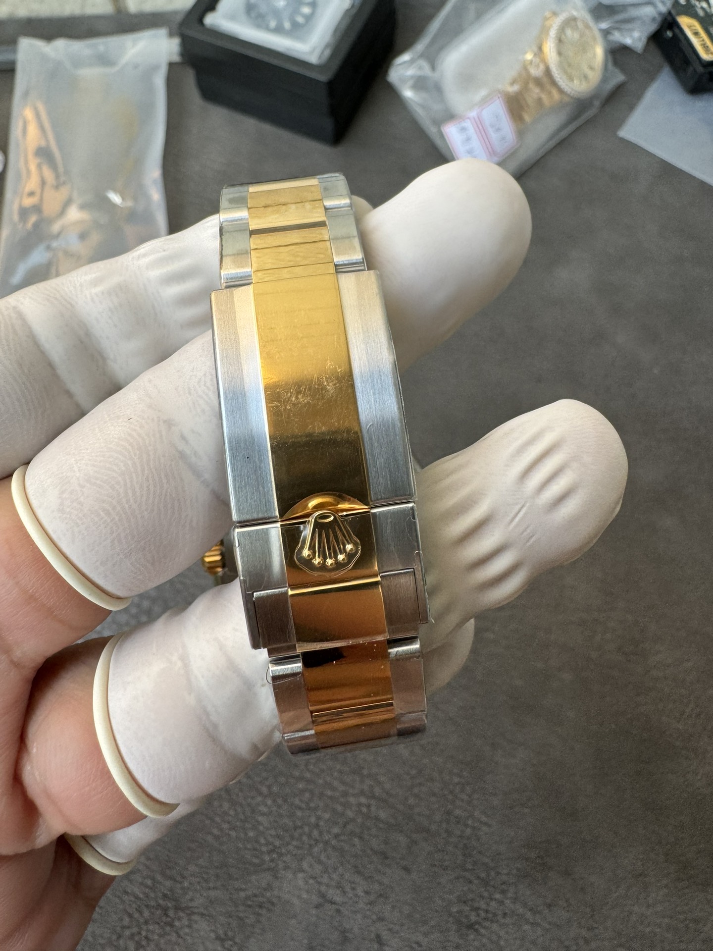 Super Clone Rolex 1:1 Daytona 116503 Black Dial Two-Tone Gold  4131 Movement