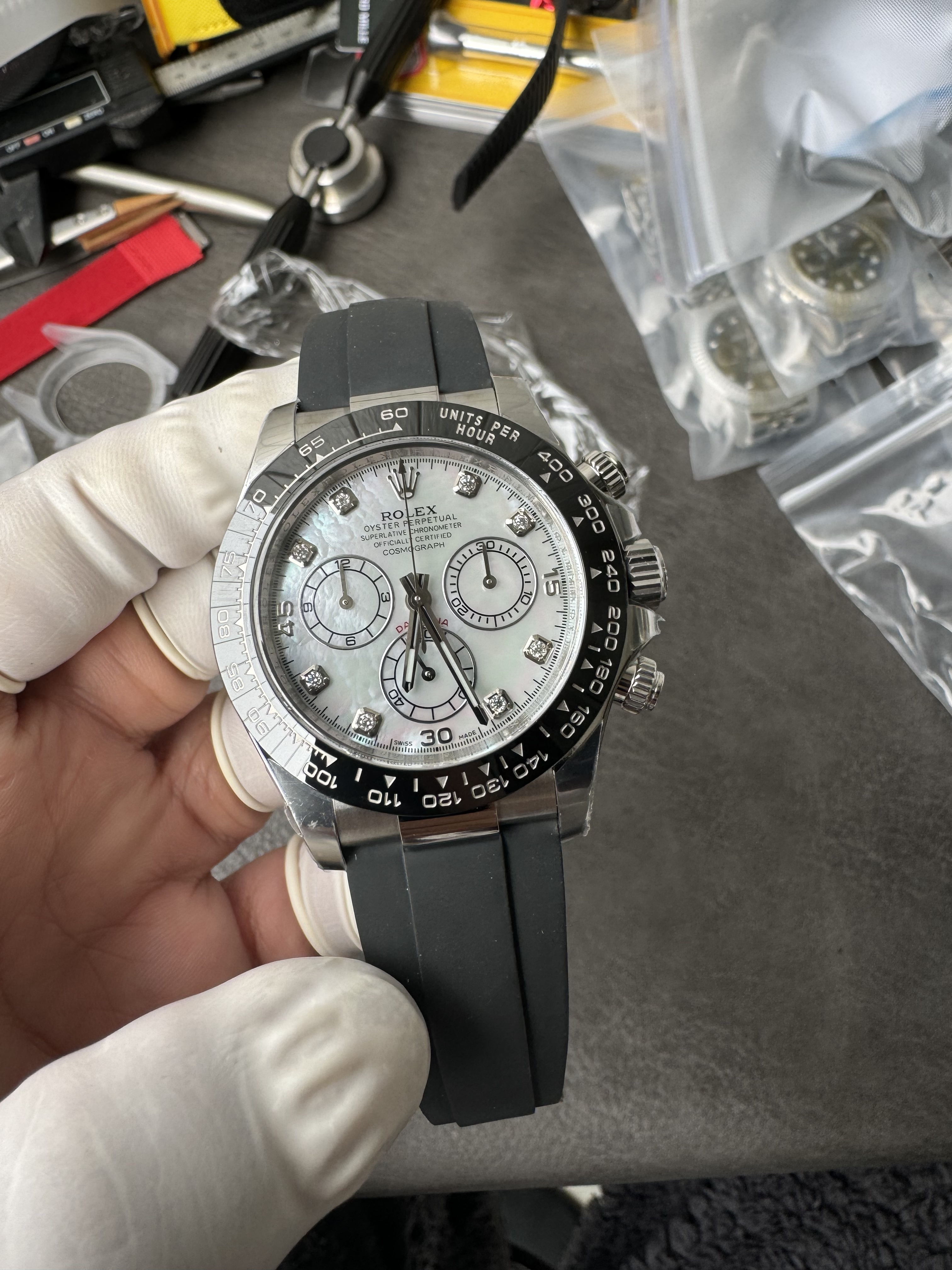 Super Clone Rolex 1:1 Daytona 4130 Movement  M116519LN-0026 Watches