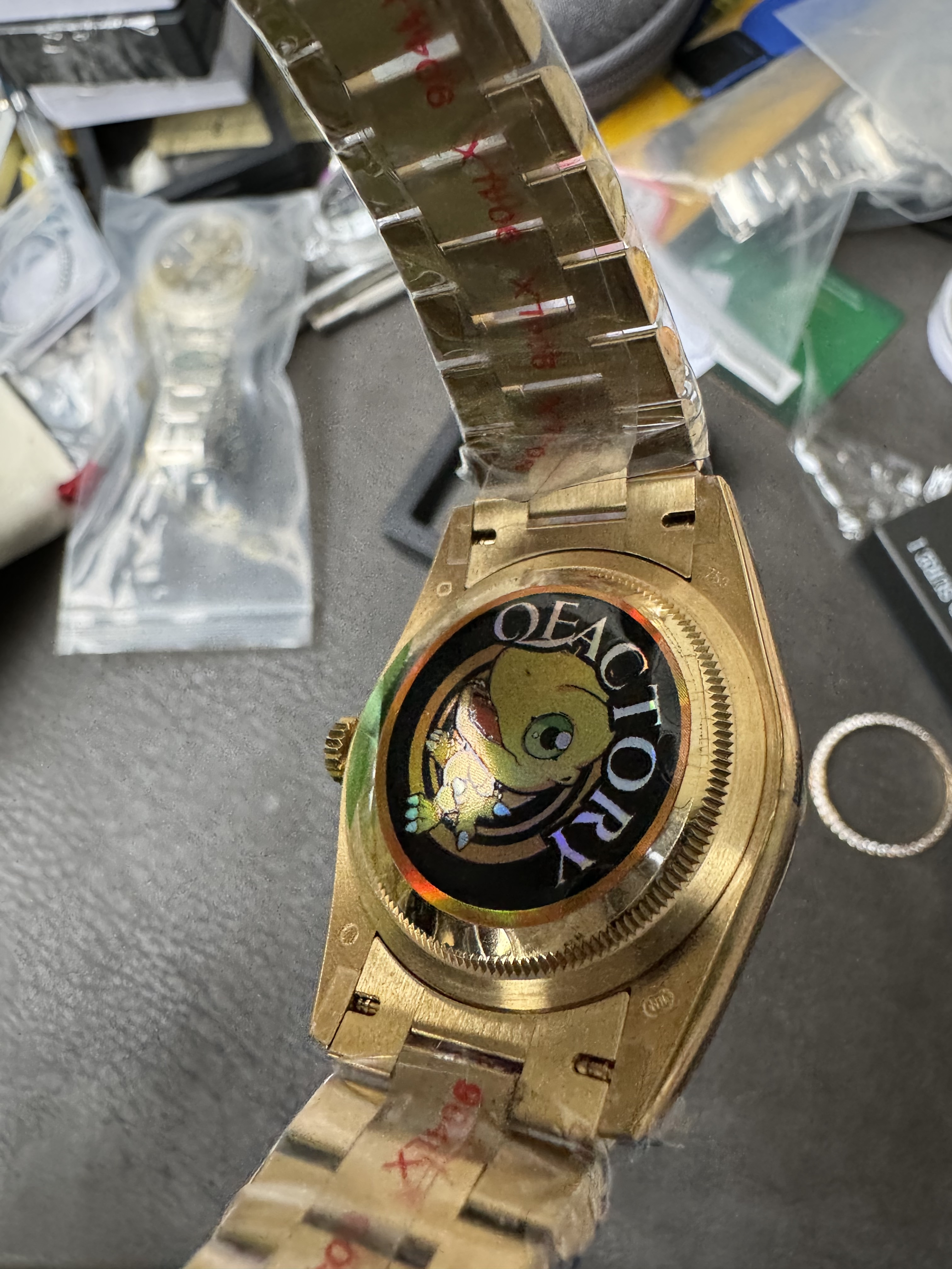 Luxury Gold Day-Date 40mm | Champagne Dial & Diamond Bezel | 1:1 Super Clone