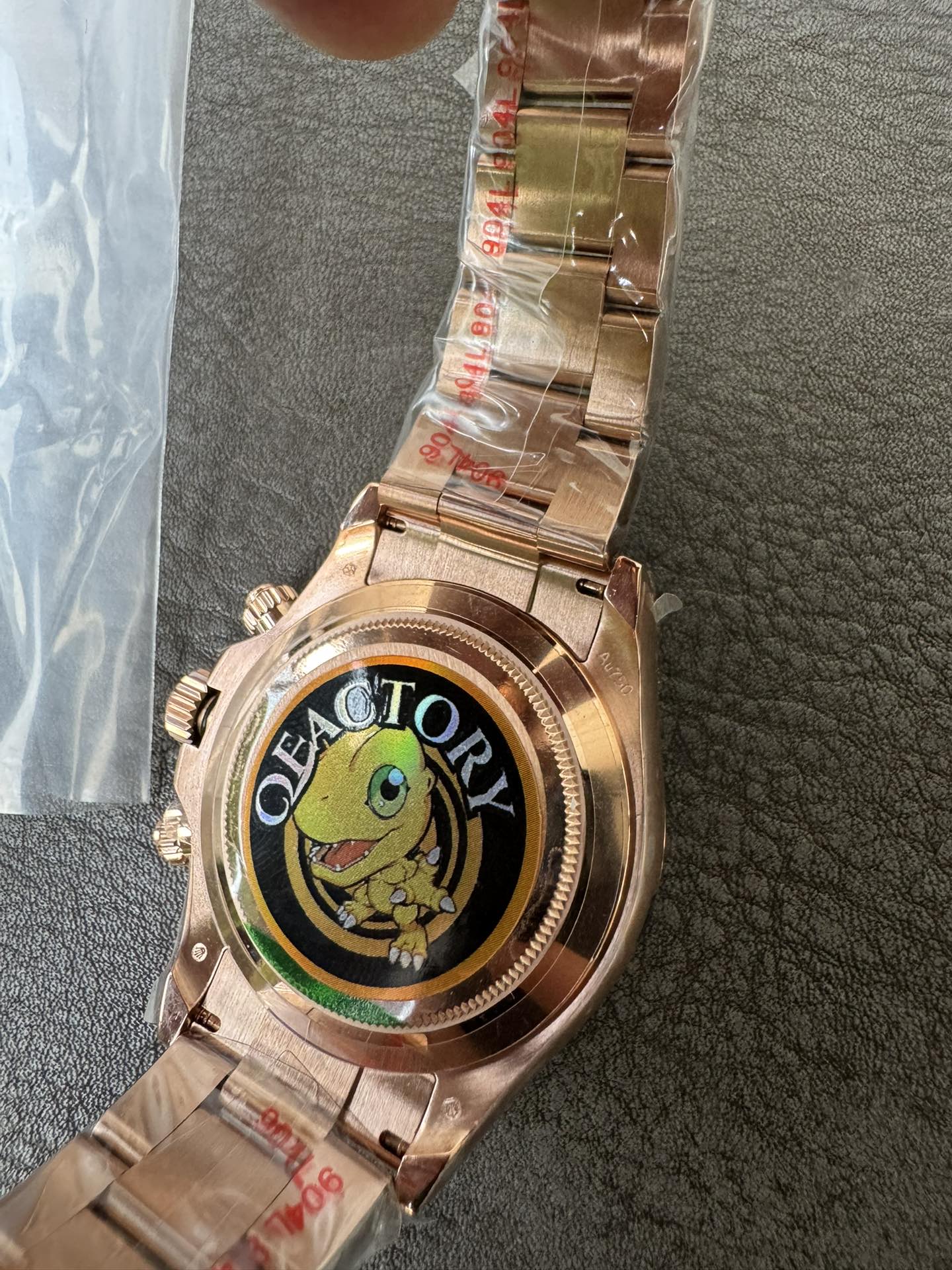 Super Clone Rolex 1:1 Daytona 116505 Rose Gold Pink Dial Black Sub-Dials | 4130 Movement