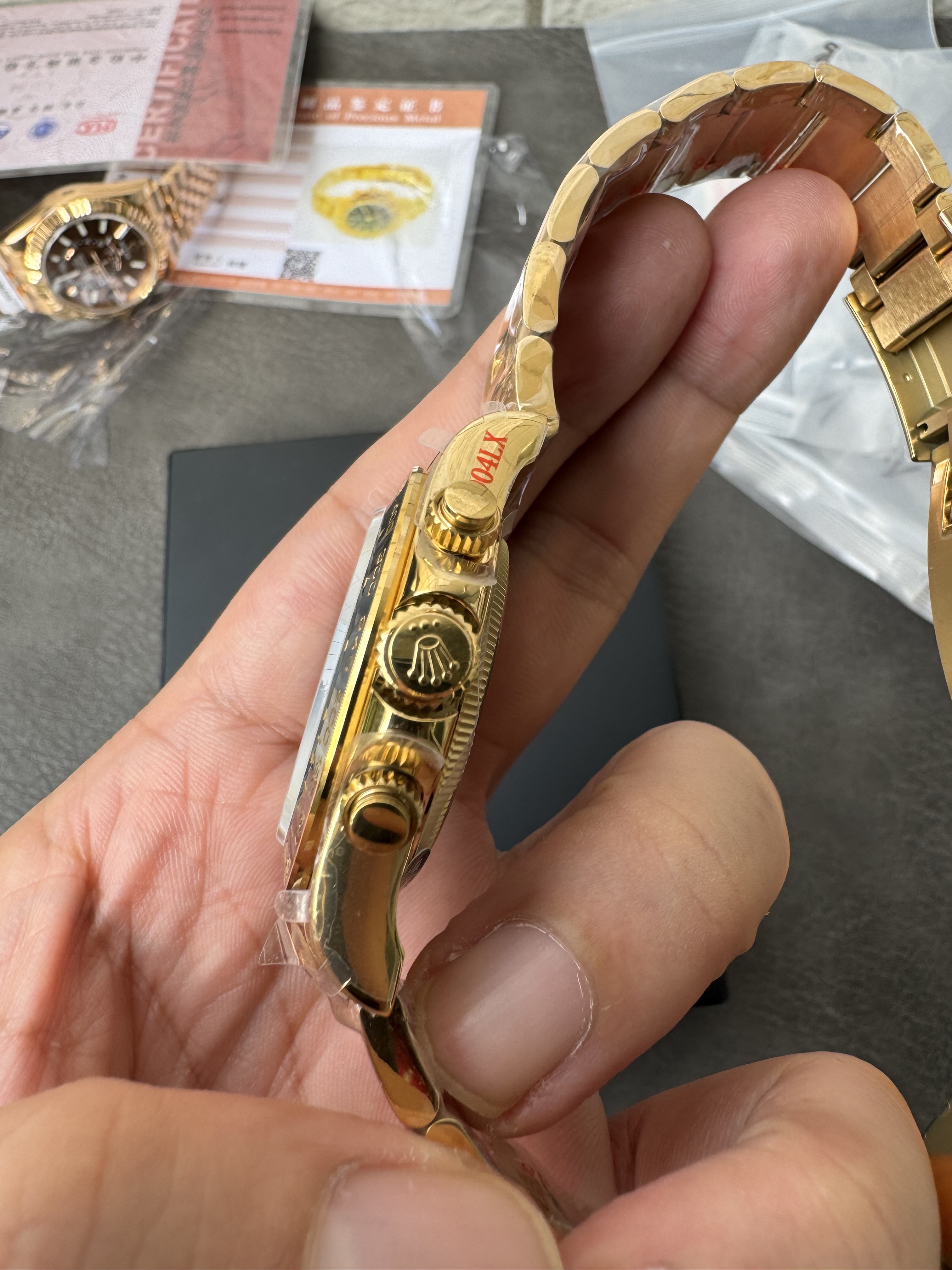 Rolex Super Clone Watches 1:1 Le Mans Daytona 100 Years Anniversary 18K Gold 4132 Movement