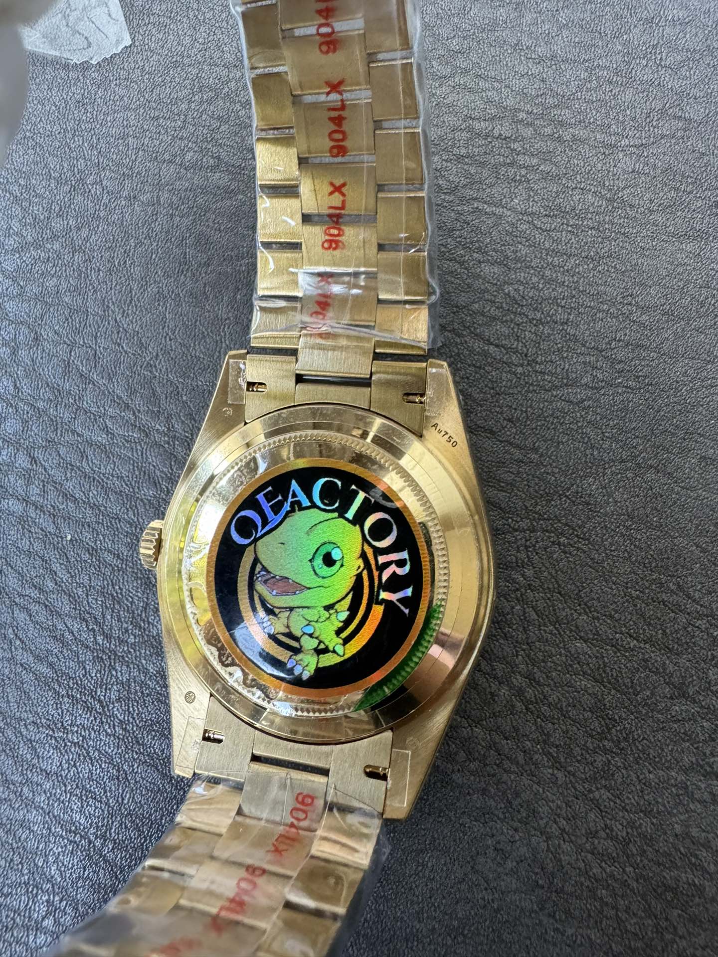 Super Clone Rolex 1:1 Day-Date 228348RBR Black Dial Diamond Bezel Watch