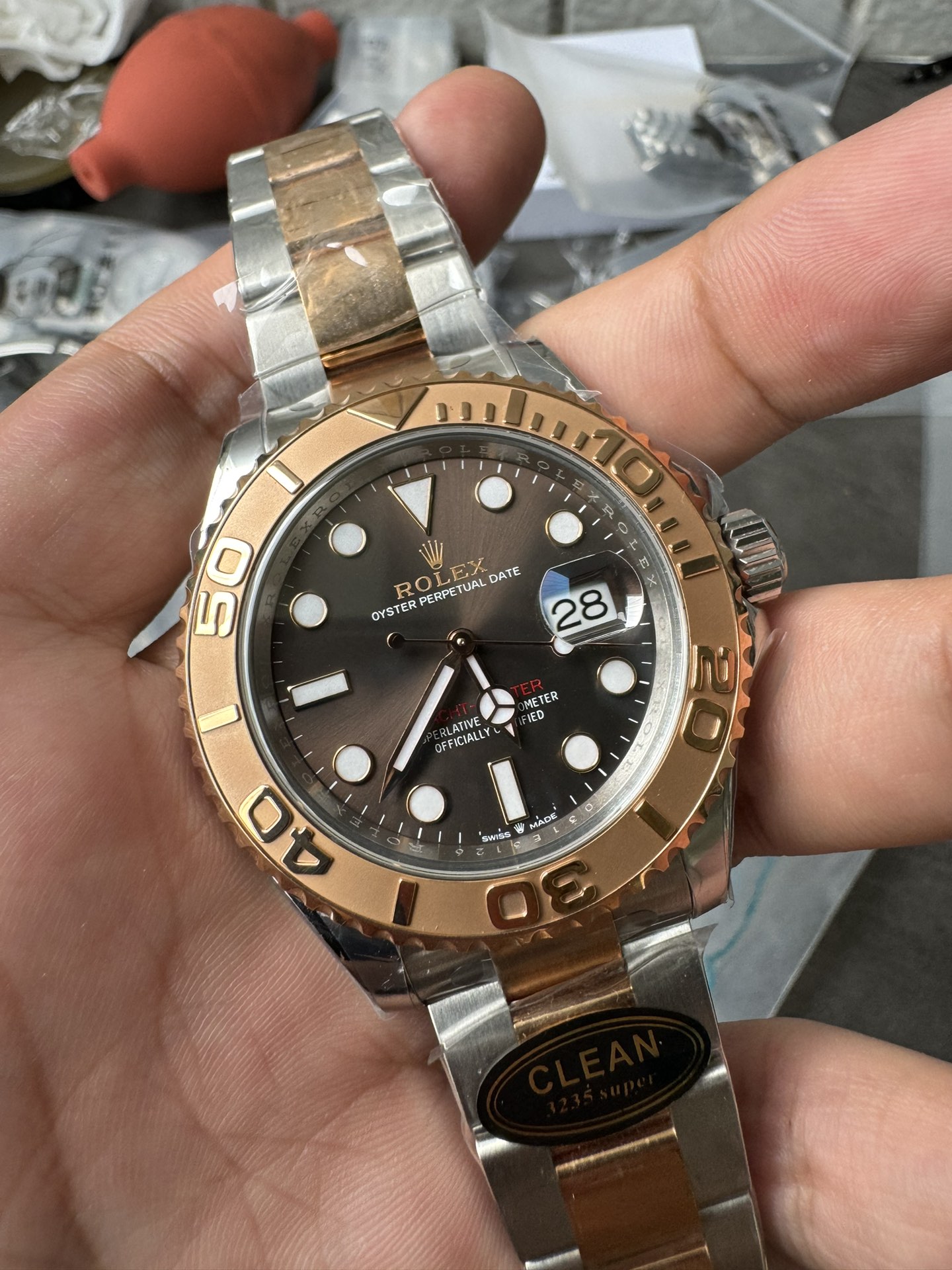 Super Clone Rolex 1:1 Rolex Yacht-Master  M126621-0001 3235 Movement Watches