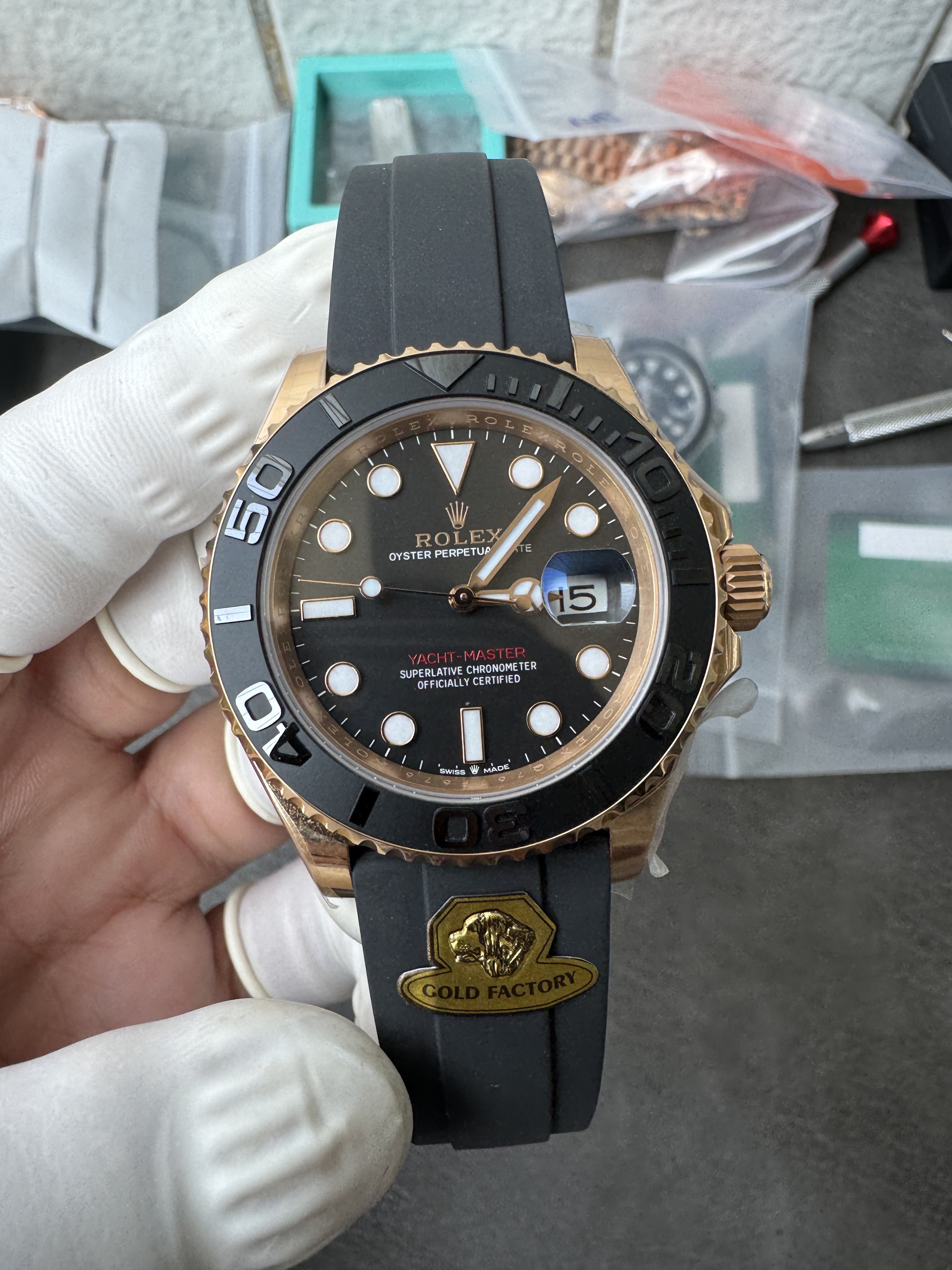 Super Clone 1:1 Rolex Yacht-Master 3235  m126655 Watches