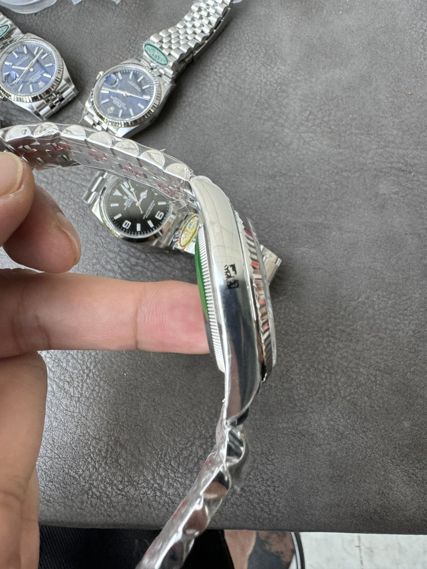 Super Clone Rolex 1:1 Datejust 36mm 126234 Blue Diamond Dial Jubilee Bracelet