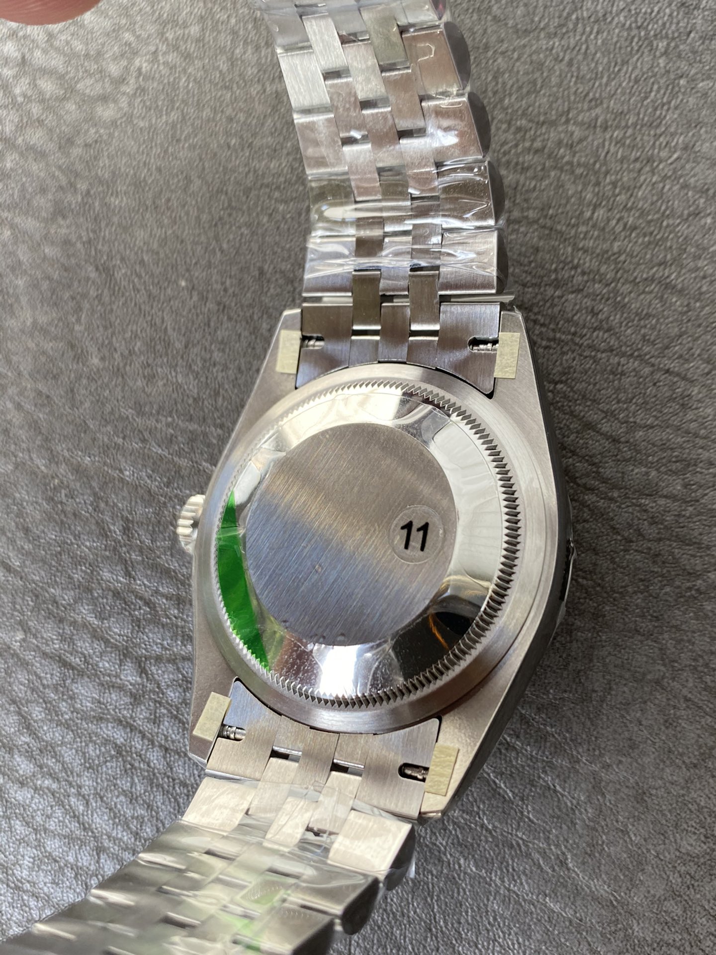 Super Clone Rolex 1:1 Datejust 36mm Olive Green Roman Dial Jubilee Bracelet – 3235 Movement