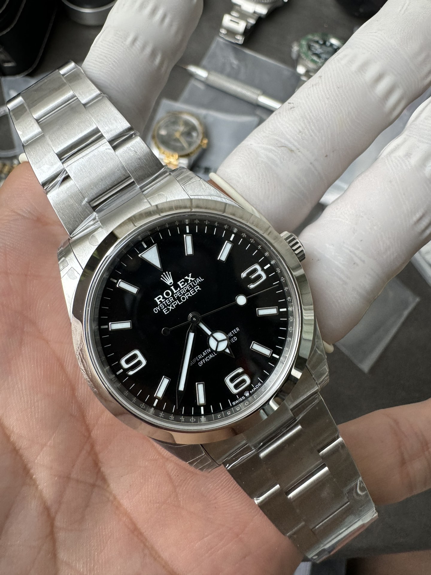 Super Clone Rolex 1:1 Explorer m224270-0001 3187 Movement  Watches