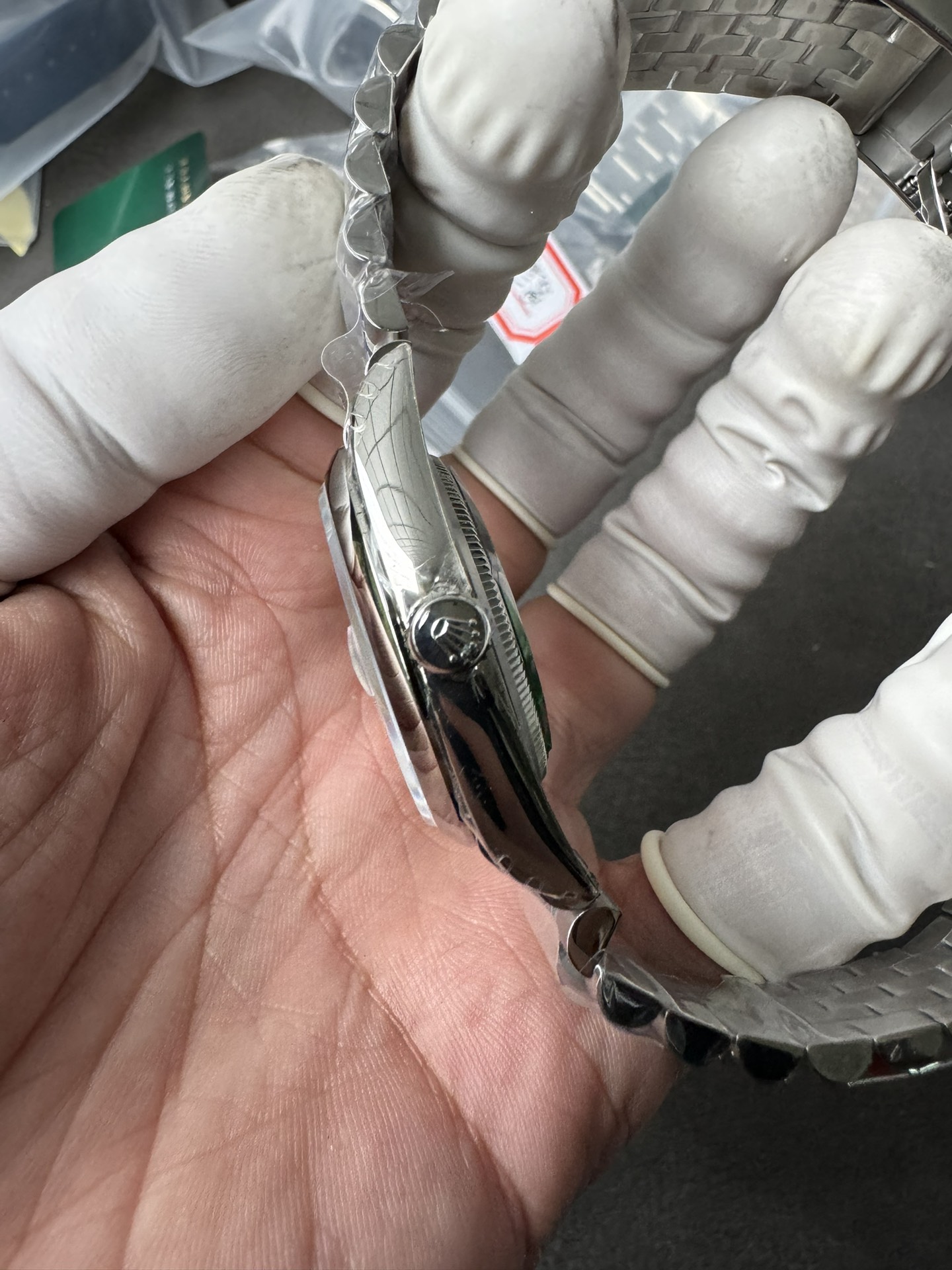 Super Clone Rolex 1:1 Datejust 36 126200 Blue Dial Jubilee Bracelet Smooth Bezel Watches