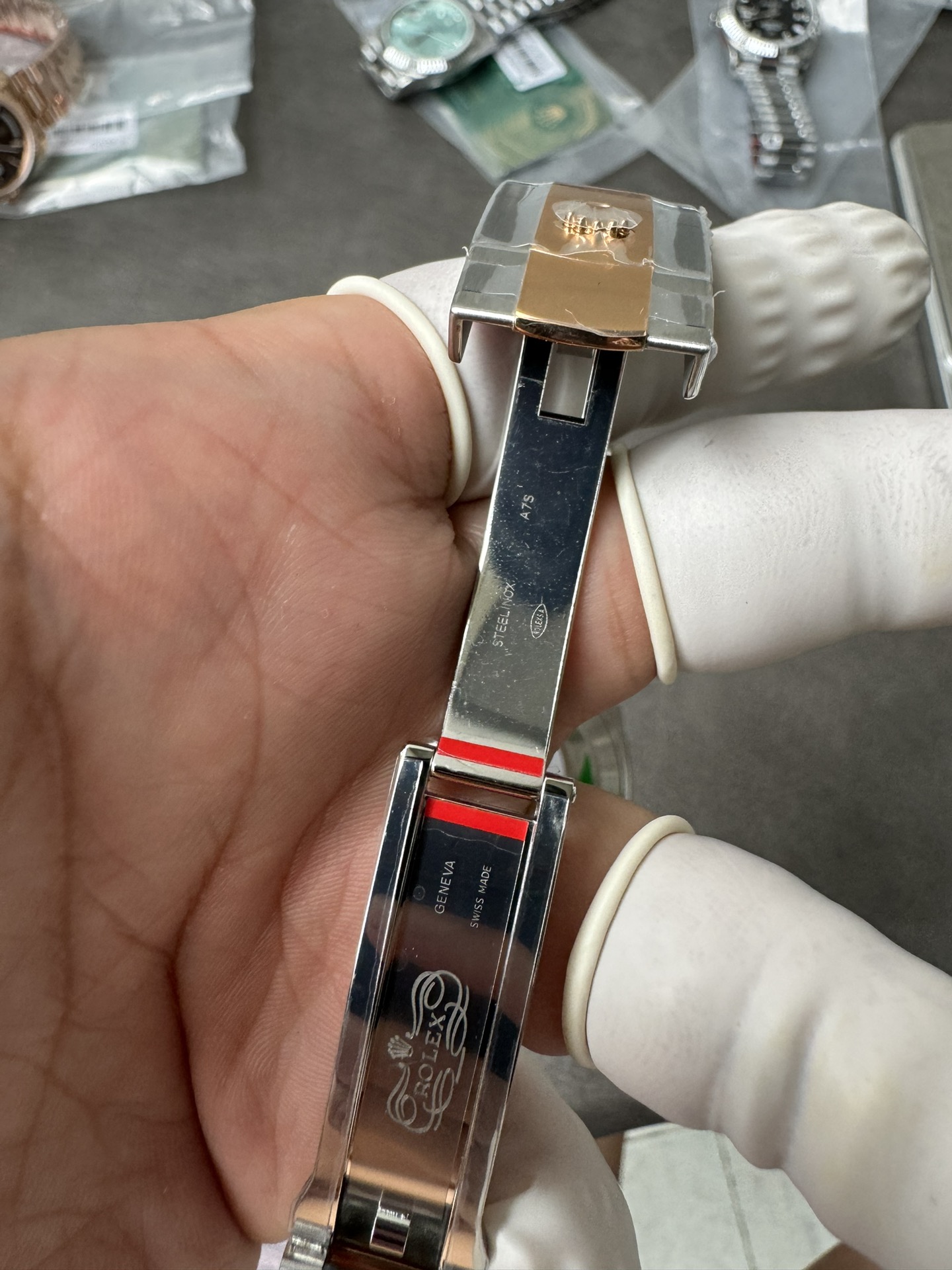 Super Clone Rolex 1:1 Datejust 41mm 126331 3235 Movement – Champagne Diamond Dial & Two-Tone Oyster Bracelet