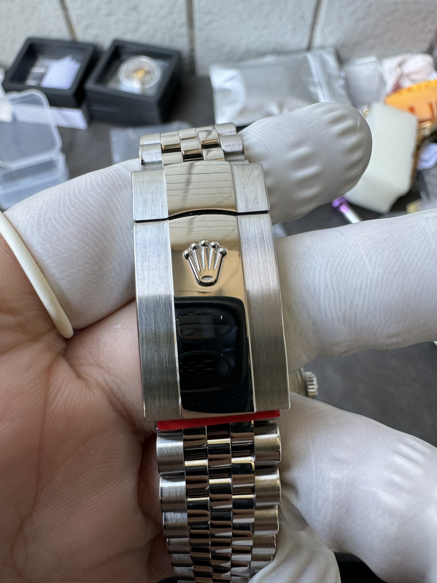 Super Clone 1:1 Rolex Datejust 41mm m126334 | Slate Grey Sunburst Dial | Fluted Bezel | Jubilee Bracelet | 3235 Movement