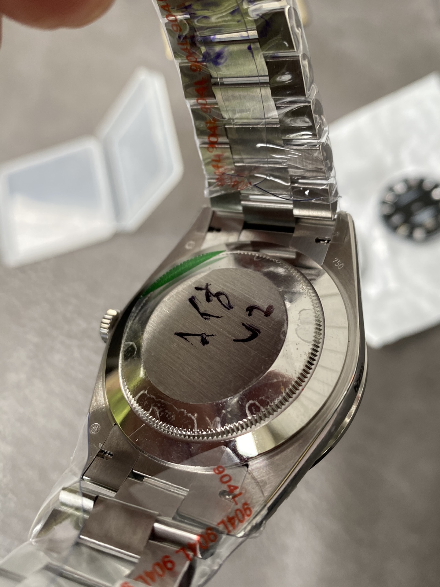 Super Clone Rolex 1:1 Day-Date 40 228239 Meteorite Dial Diamond Bezel Platinum Watch