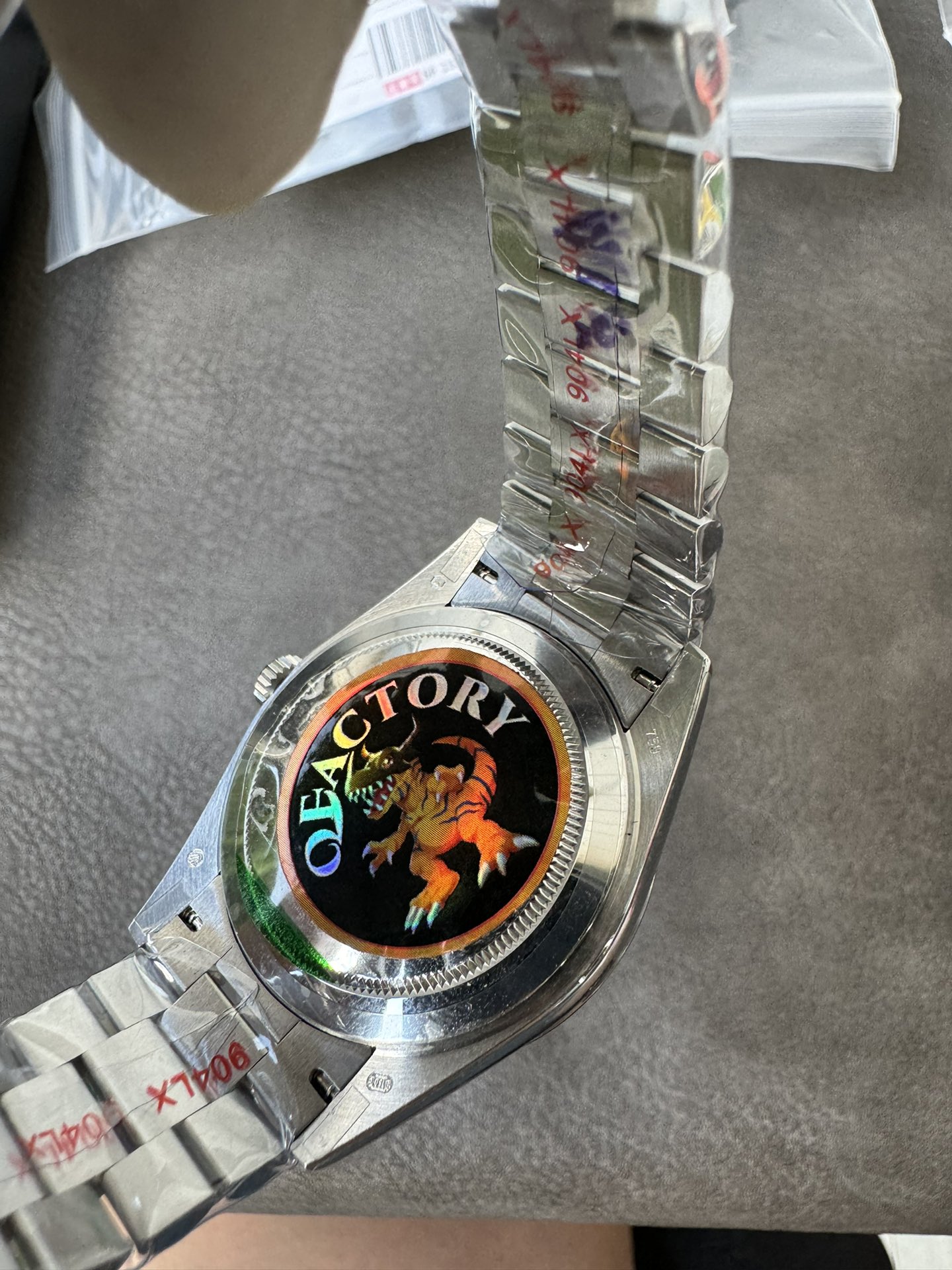 Super Clone Rolex 1:1 Day-Date 40 228239 Black Dial Diamond Markers President Watch