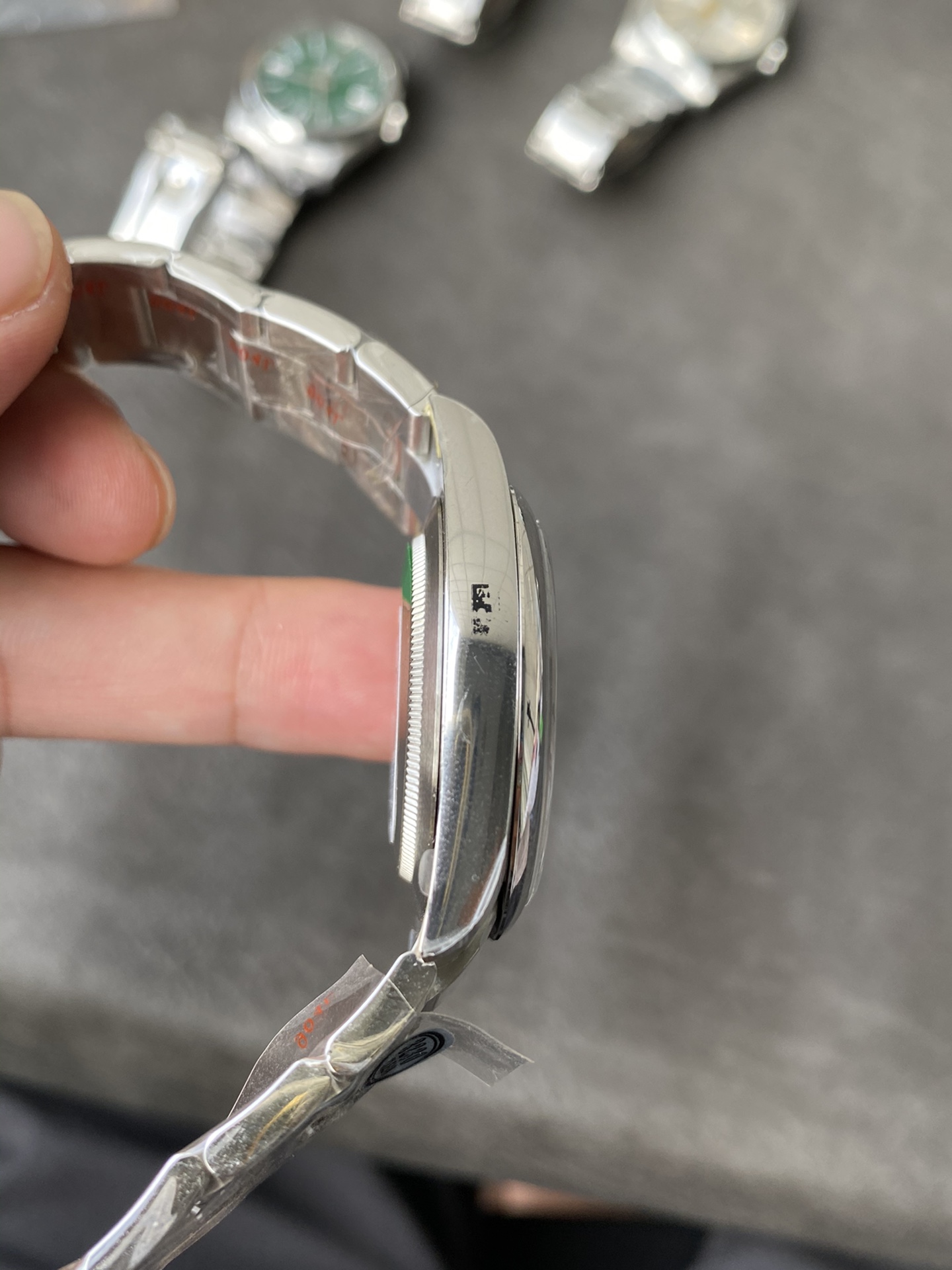 Super Clone Rolex 1:1 Oyster Perpetual 124300 Green Dial 41mm 3230 Movement