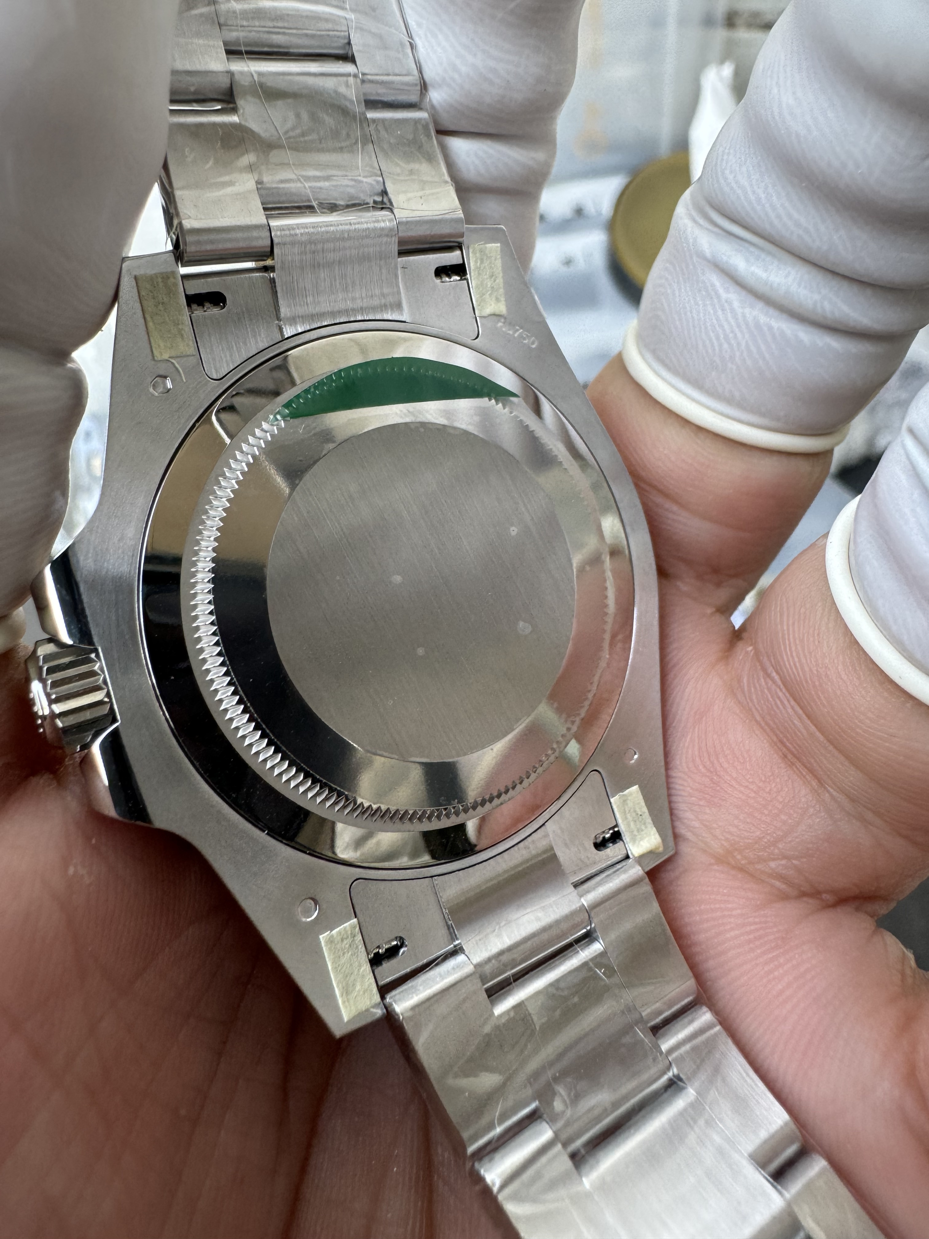 Rolex GMT-Master II White Gold M126719BLRO-0002 Meteorite dial 'Pepsi' on Oyster Super Clone (Gain weight)