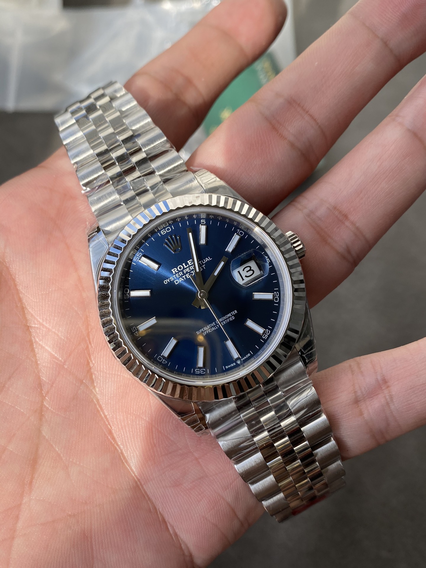 Super Clone Rolex 1:1  Datejust 36mm&41MM 126234 Blue Dial  Jubilee Bracelet Watches