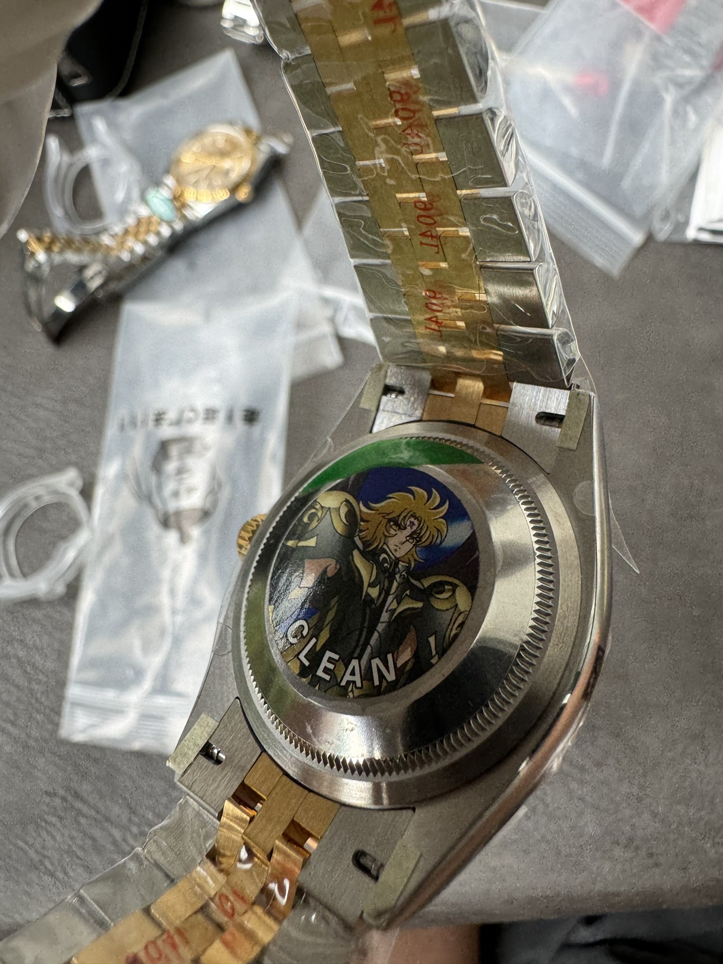 Super Clone Rolex Datejust 36mm 126333 Grey Dial Green Roman Numerals Two-Tone Jubilee Watches