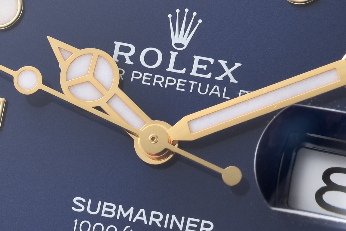 Rolex Submariner M116618LB Full Yellow Gold with Blue Dial Super Clone
