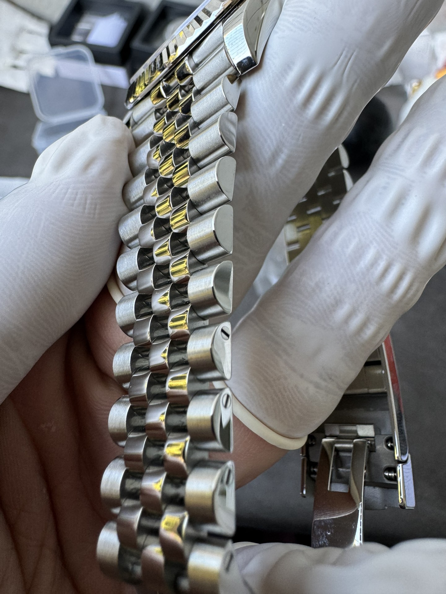 Super Clone 1:1 Rolex Datejust 41mm m126334 | Slate Grey Sunburst Dial | Fluted Bezel | Jubilee Bracelet | 3235 Movement